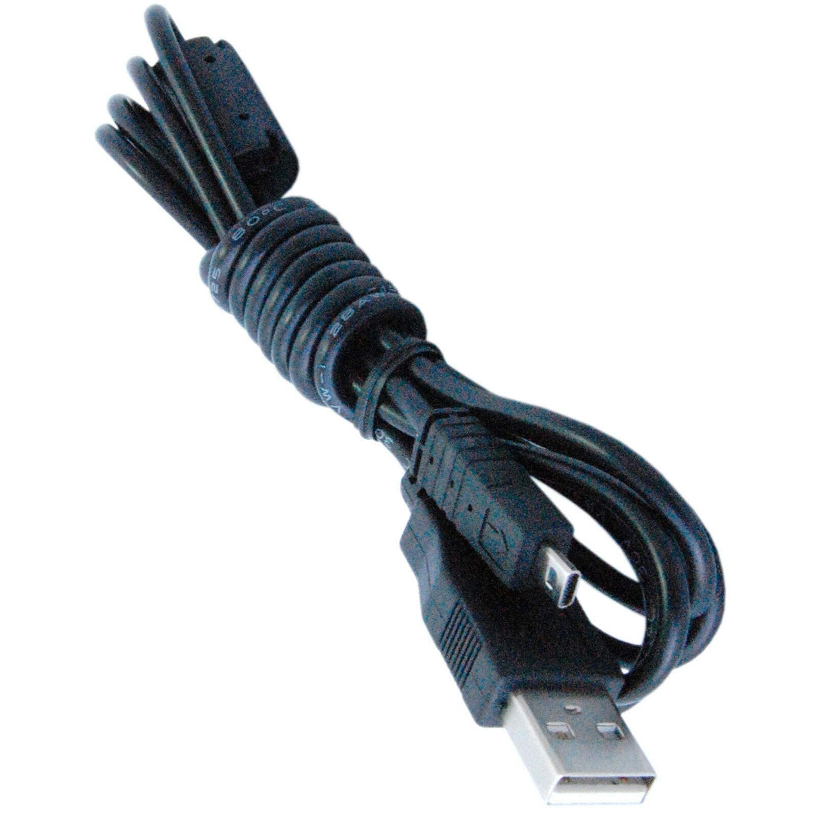 Hqrp Usb Cable/Cord Compatible With Olympus Fe 4000, Fe 4010, Fe 45, Fe 46, Fe 47 Digital Camera