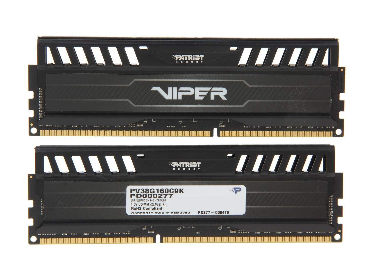 Patriot Memory 16Gb (2 X 8Gb) Pc3 12800 (1600Mhz) Kit Module De M  Moire 16 Go 2 X 8 Go Ddr3