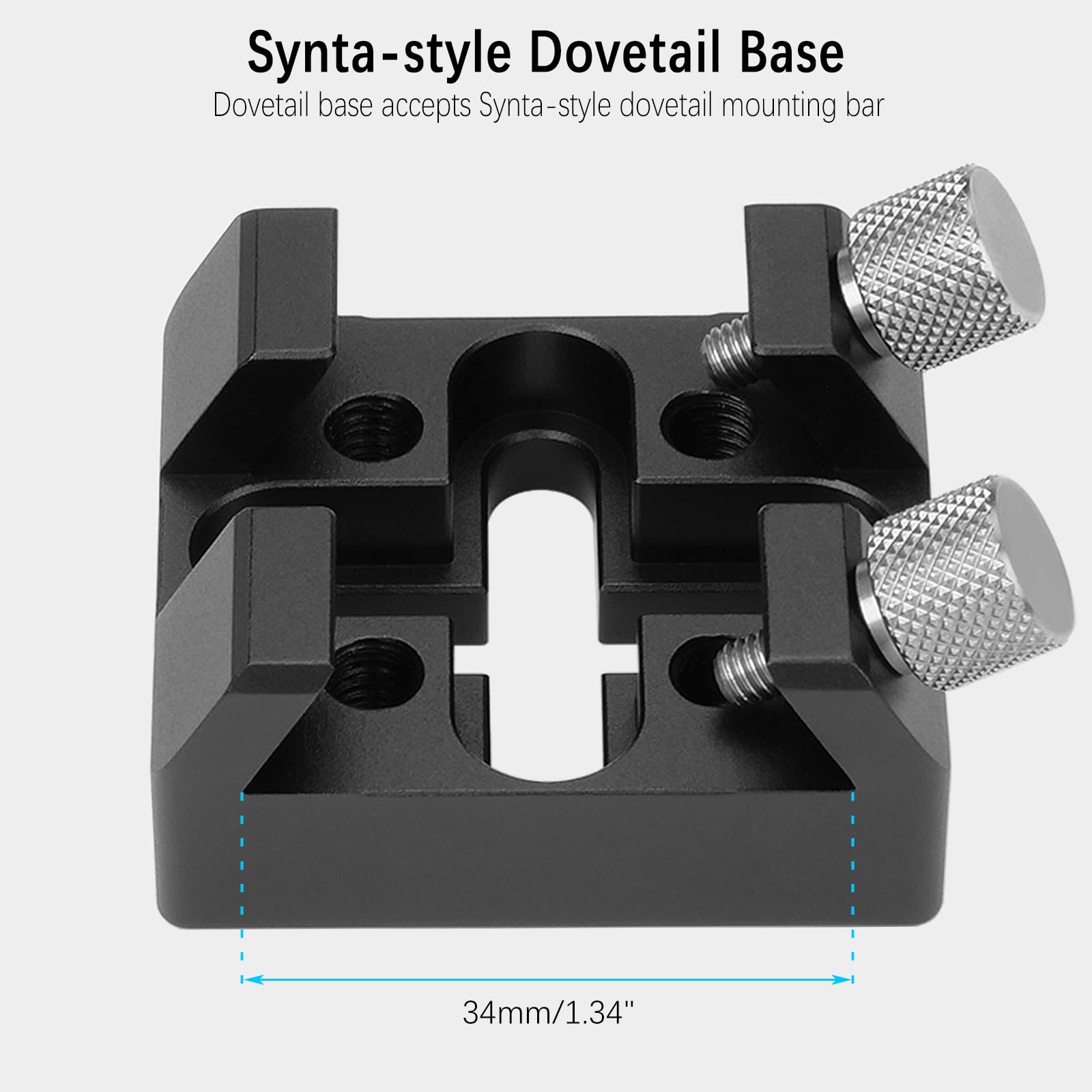 Yueoct Flat Base Finder Scope Bracket Mount Dovetail Mounting Base Shoe With M6 Screws For Telescope Finderscope Scopes Handle R