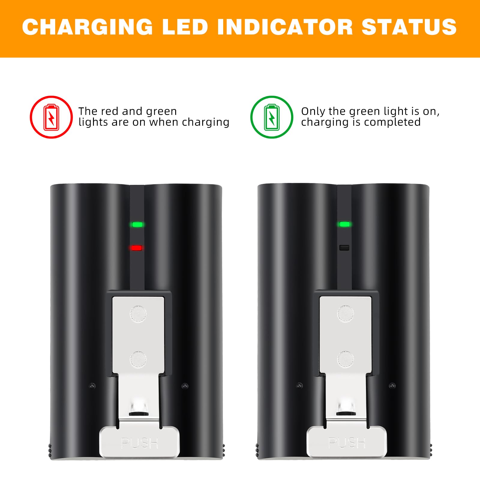 Rdsj 1 Pack Replacement V4 Battery For Ring Video Doorbell 1/2/3/3Plus/4, Spotlight Camera And Stick Up Camera, Rechargeable Upg