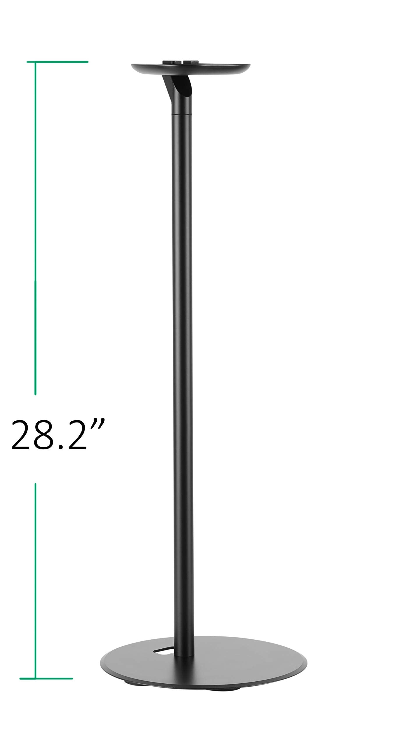 Ynvision.Design Fixed Height Floor Stand Compatible With Sonos One, One Sl And Play:1 Speaker | 2 Pack | Yn One Pair (Black)