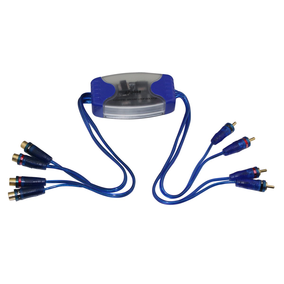 Four Channel Ground Loop Isolator Car Audio 4 Rca Ap3054