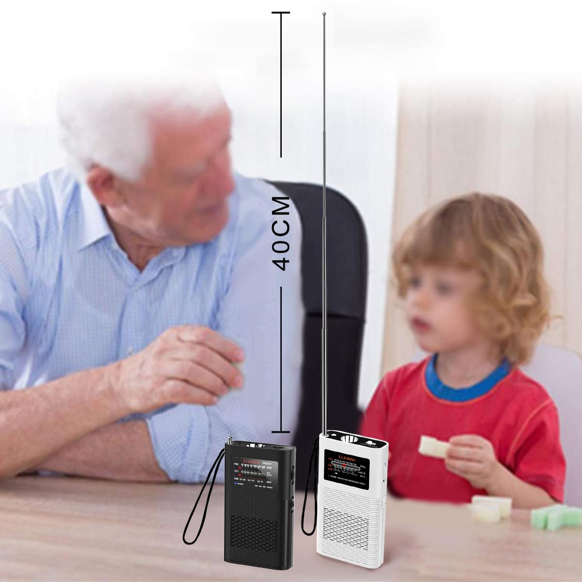 Noaa Weather Radio Portable Am Fm Transistor Battery Operated By1500Mah Battery With Strong Flashlight Emergency Sos Alarm Ultra