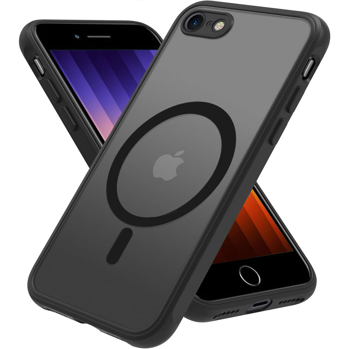 Magnetic For Iphone Se Case 2022/3Rd/2020/2Nd Gen,Iphone 8/7 Case,Compatible With Magsafe,Military Grade Drop Tested, Shockproof