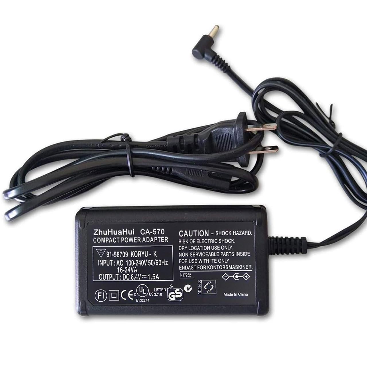 Ca 570 Ac Adapter Charger Compatible With Canon Vixia Hv/Hf/Hg Series: Vixia Hv10 Vixia Hv20 Vixia Hv30 Vixia Hf M32 Vixia Hf10