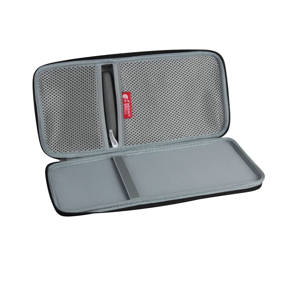 Hermitshell Hard Travel Case For Apple Magic Keyboard Mla22Ll/A + Trackpad 2 Mj2R2Ll/A + Mouse Bluetooth (Nylon, Black)