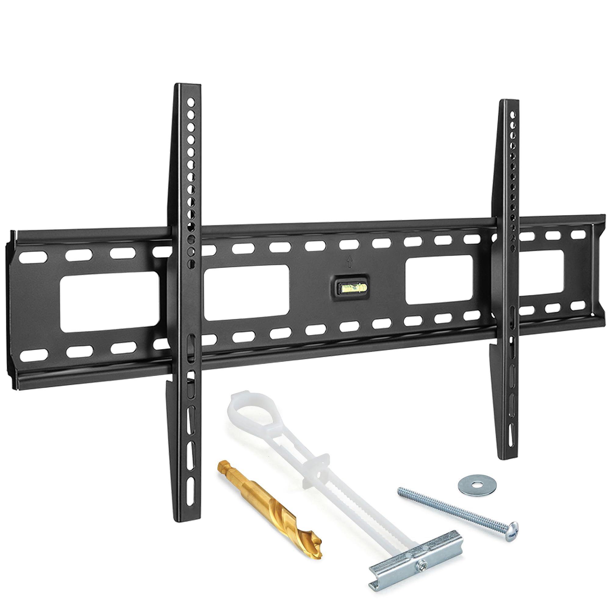 CondoMounts TVF8084 Fixed TV Wall Mount for Steel Stud | NO Stud Drywall | TV Mount Metal Studs | Holds 200lbs | Fits 42-in. to 