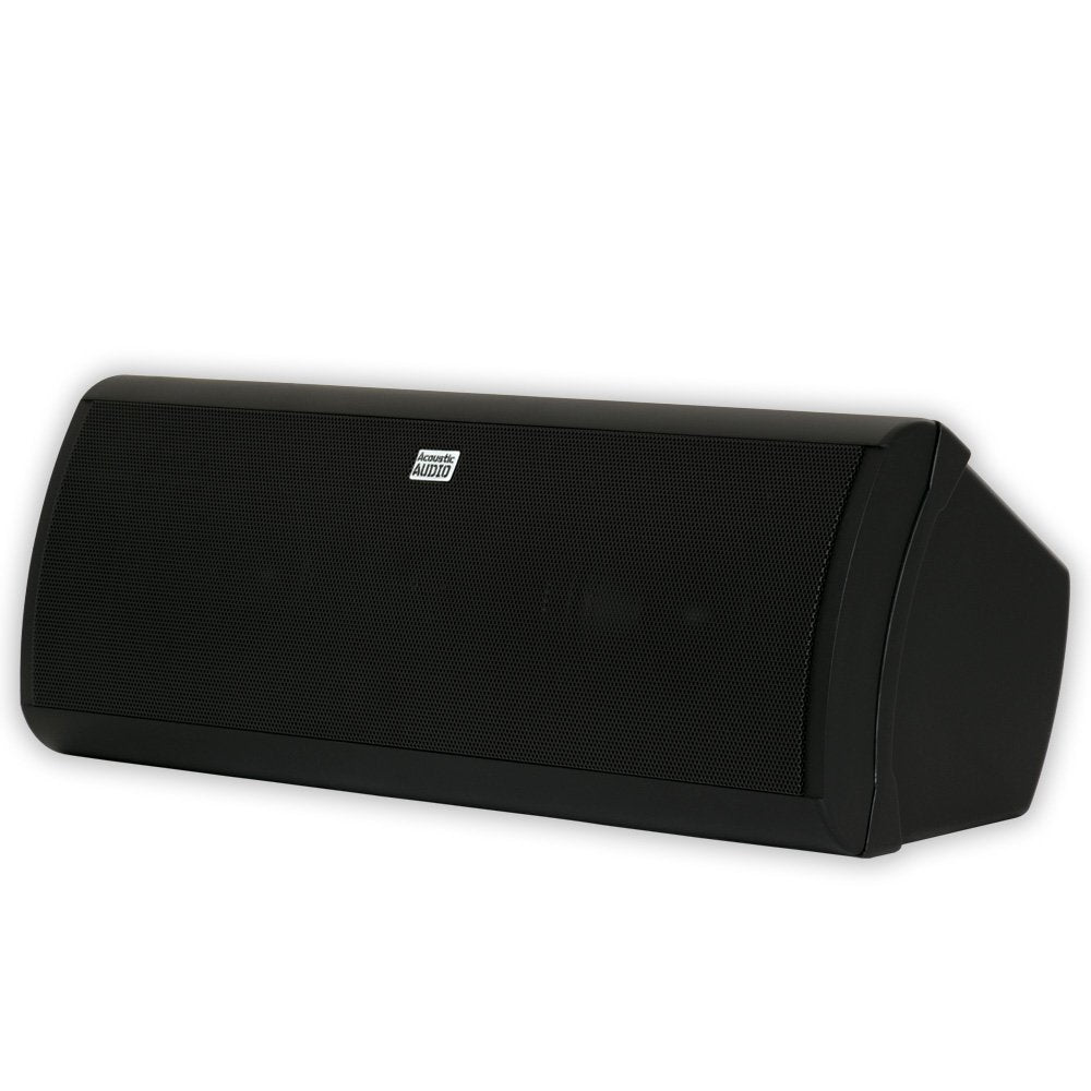 Acoustic Audio Aa321B And Aa40Cb Indoor Speakers Home Theater 5 Speaker Set