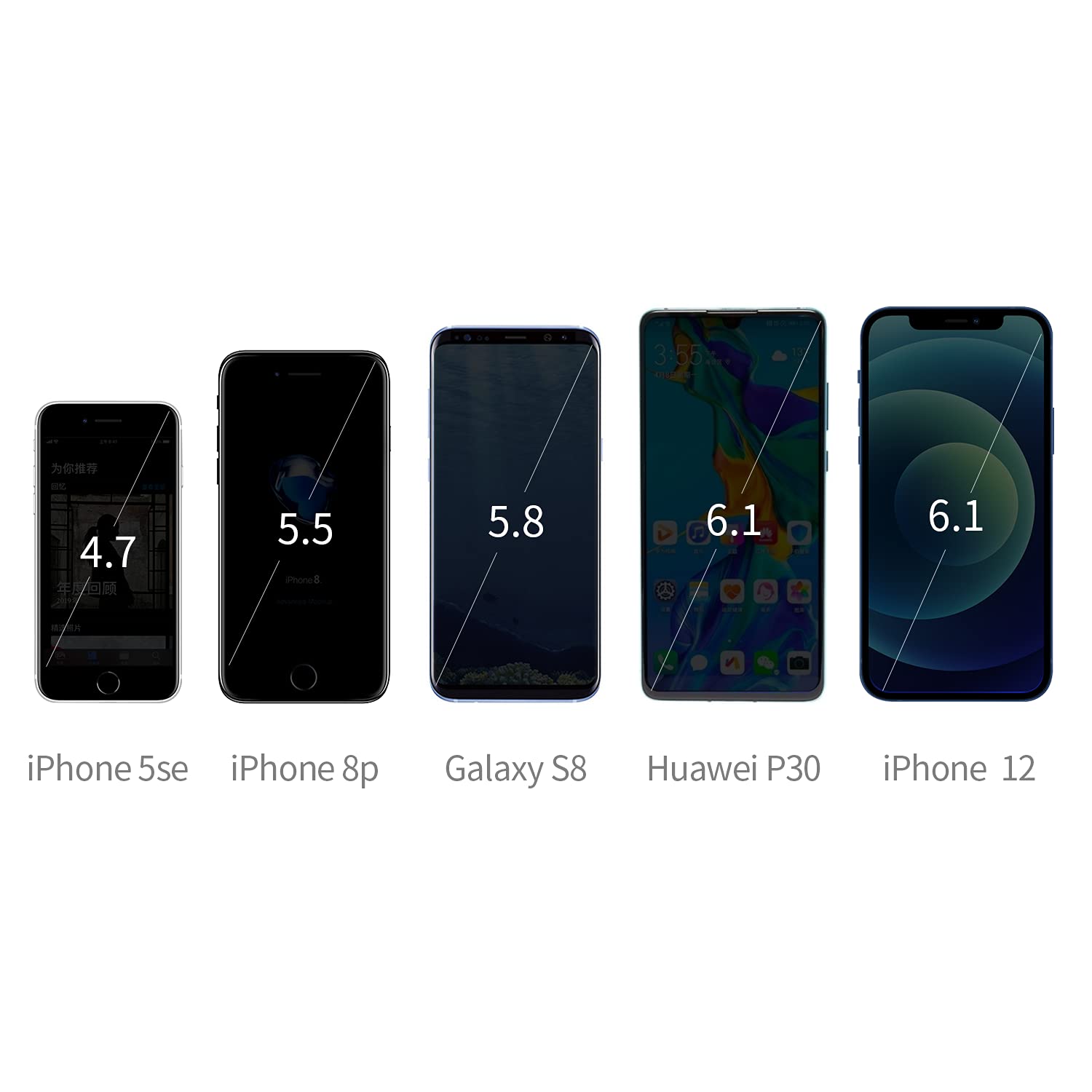 Brfise Pink Phone Holder For Car Cute, Kawaii Cell Phone Holder Car Mount For Air Vent Dashboard Windshield Compatible With Ipho