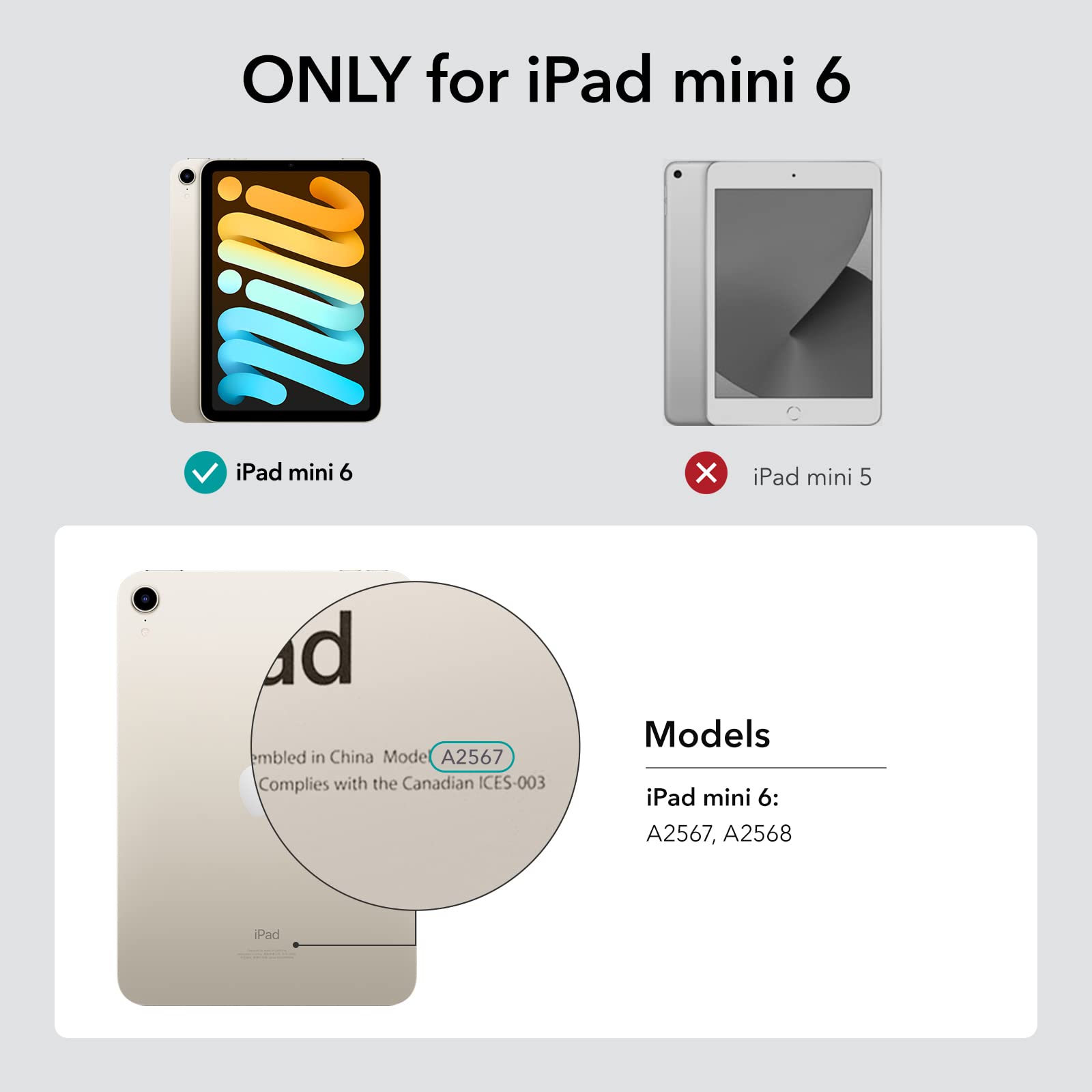 Esr 2 Pack Screen Protector For Ipad Mini 7 (A17 Pro), Ipad Mini 7Th/6Th Generation(8.3 Inch, 2024/2021), Tempered Glass With Alignment Frame, Anti Scratch, Hd Clear, Apple Pencil Pro/Usb C Compatible