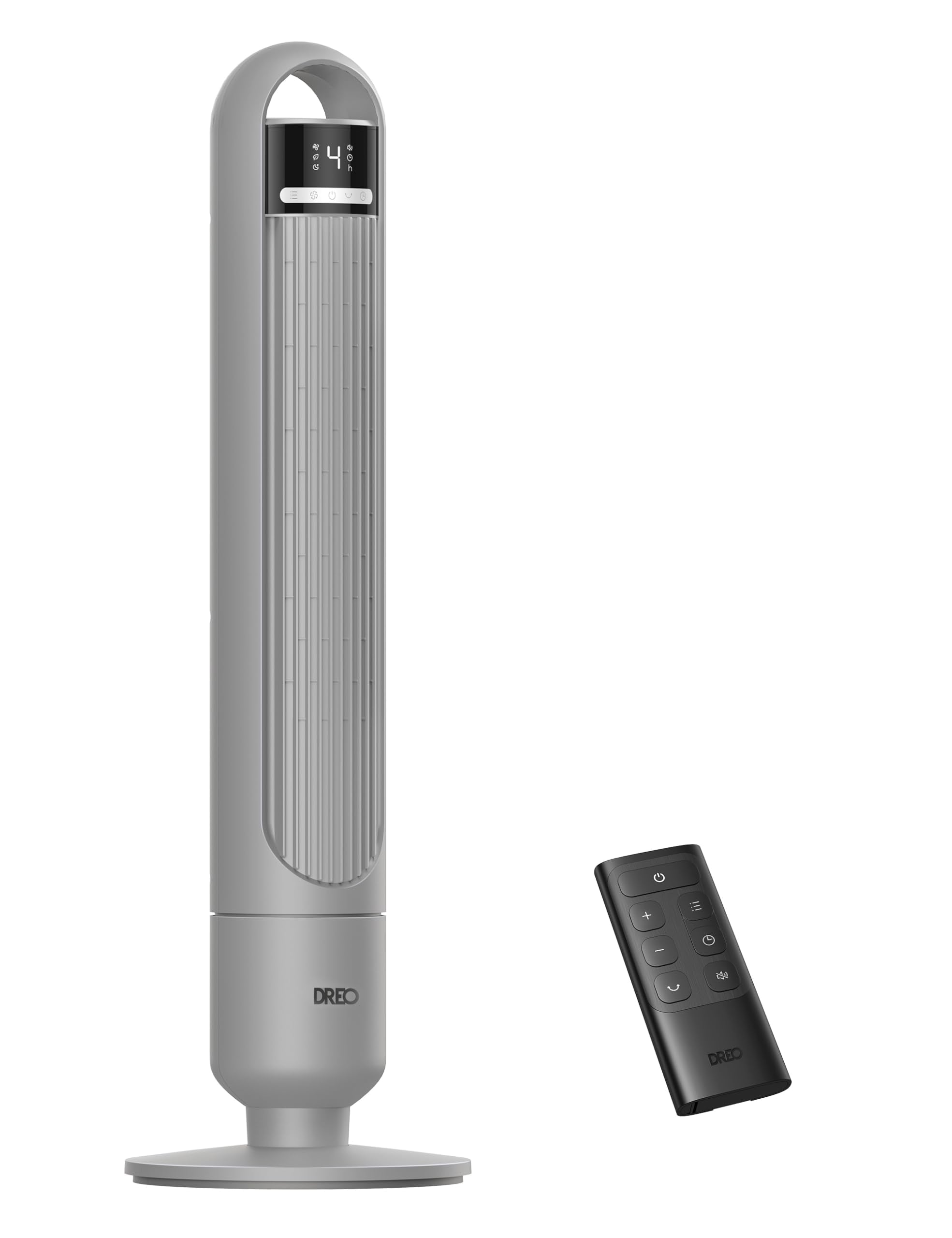 Dreo Tower Fan for Bedroom, 4 Speeds, 3 Modes Standing Fans for Room with 90 wide Oscillating, 28dB Quiet for Sleep, 25ft/s Velo