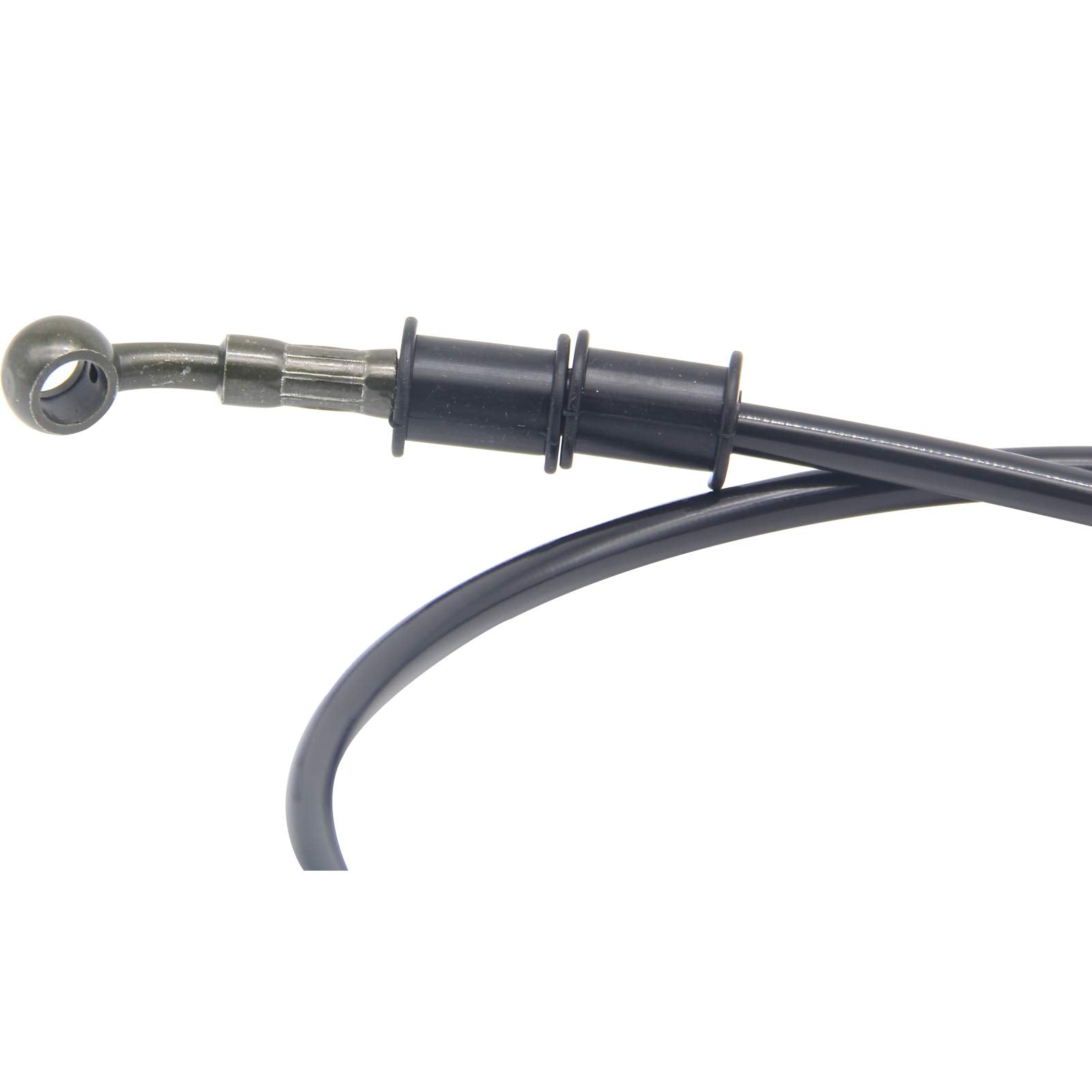 Motorcycle Brake Line, Stainless Brake Hose, Motorcycle Braided Steel Brake Clutch, Pack Of 1, Flexible Brake Line For Bikes Mot