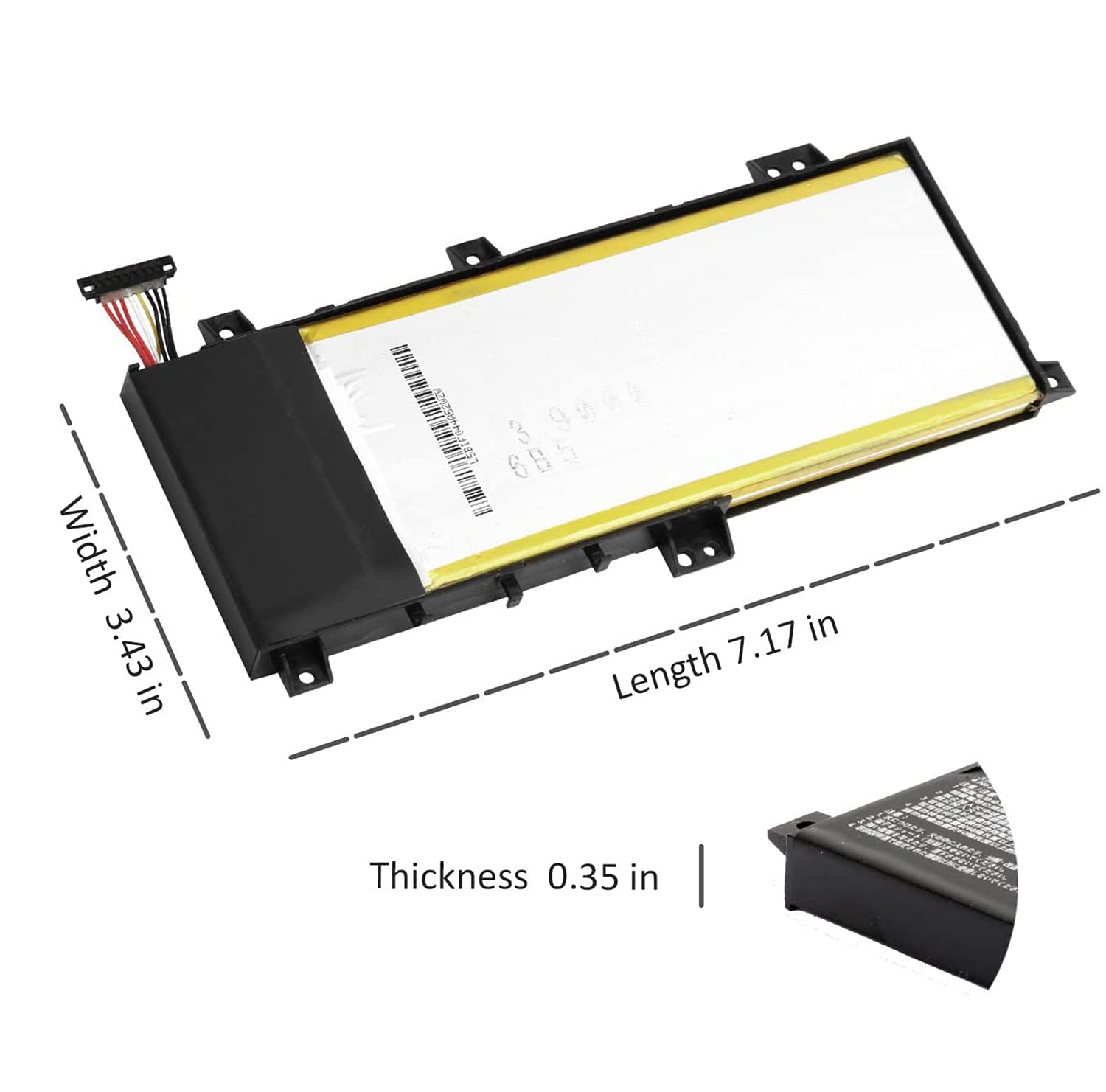 C21N1333 C21Ni333 Laptop Battery Replacement For Asus Transformer Book Flip Tp550 R554L Tp550L Tp550La Tp550Ld Tp550Lj 0B200 008