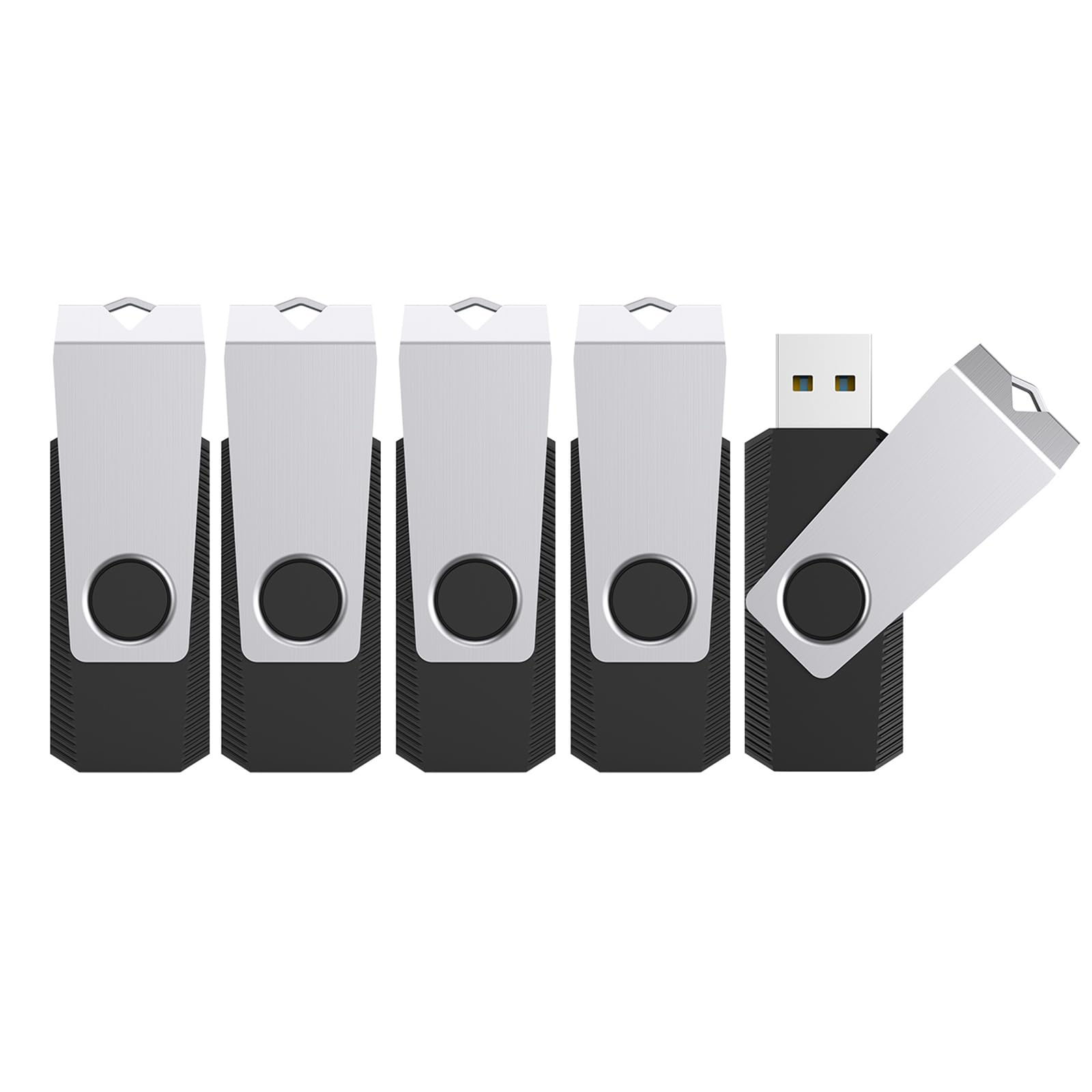Topesel Usb Flash Drive 5 Pack 32Gb Usb 3.0 Memory Stick Thumb Drives (32Gb, 5Pcs, Black)