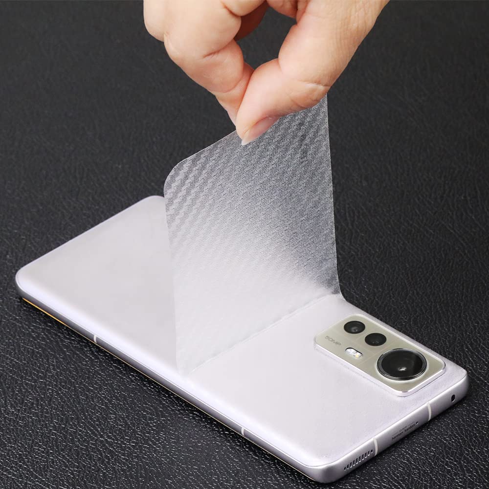 Ibywind Screen Protector For Xiaomi 12/12X 5G (6.28 Inches),With 2Pcs Flexible Tpu Film,1Pc Camera Lens Protector,1Pc Backing Ca