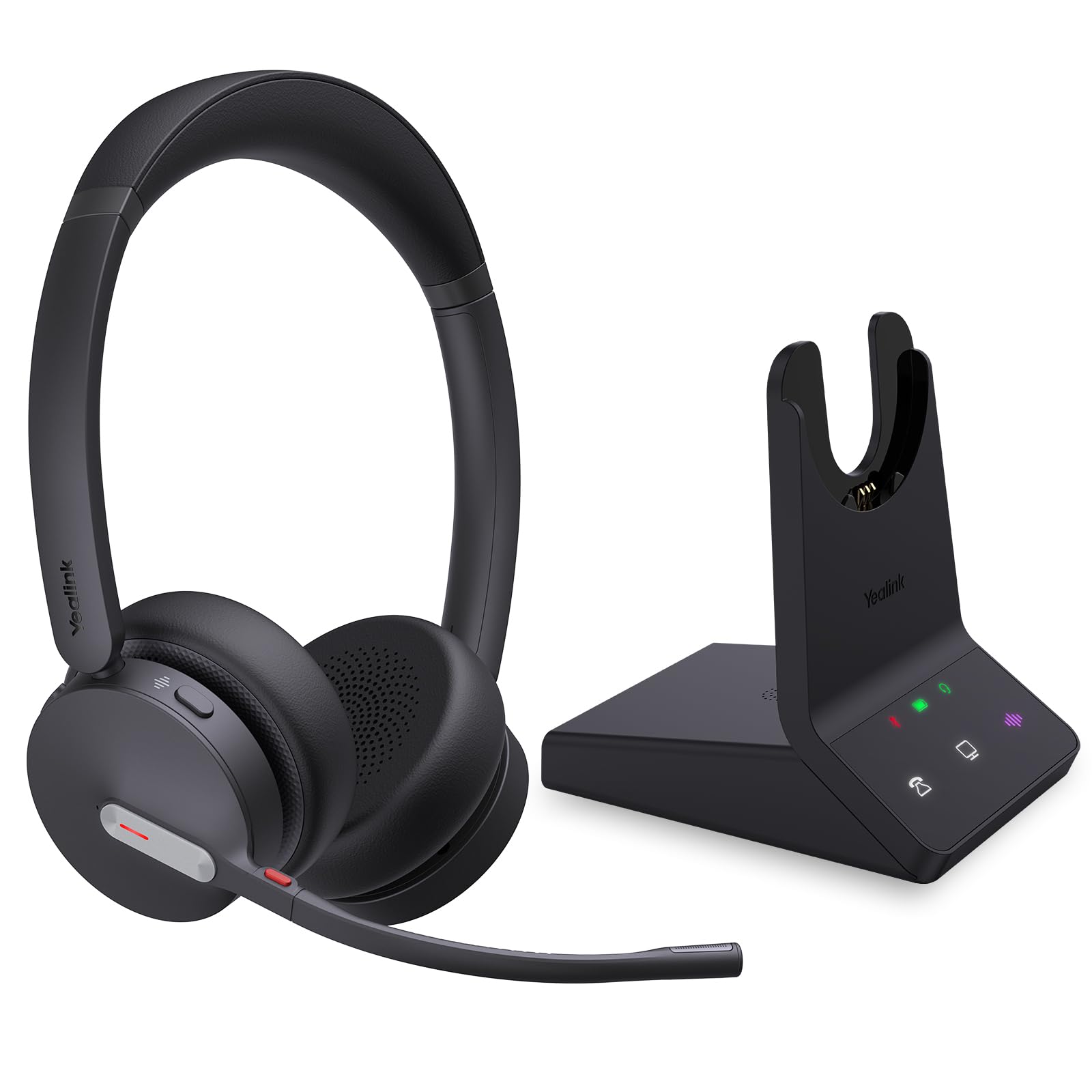 Yealink WH64 Dual UC DECT Bluetooth Wireless Headset for Phone PC Cellphone