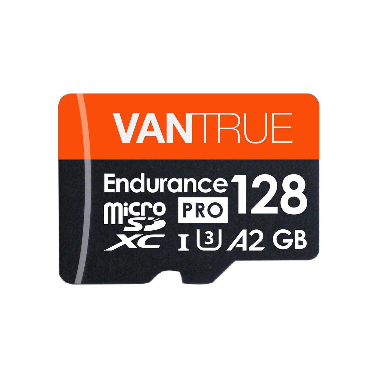 Vantrue 128Gb U3 Microsdxc Uhs-I 4K Uhd Video Monitoring Memory Card With Adapter For Dash Cams, Body Cams, Action Camera, Other