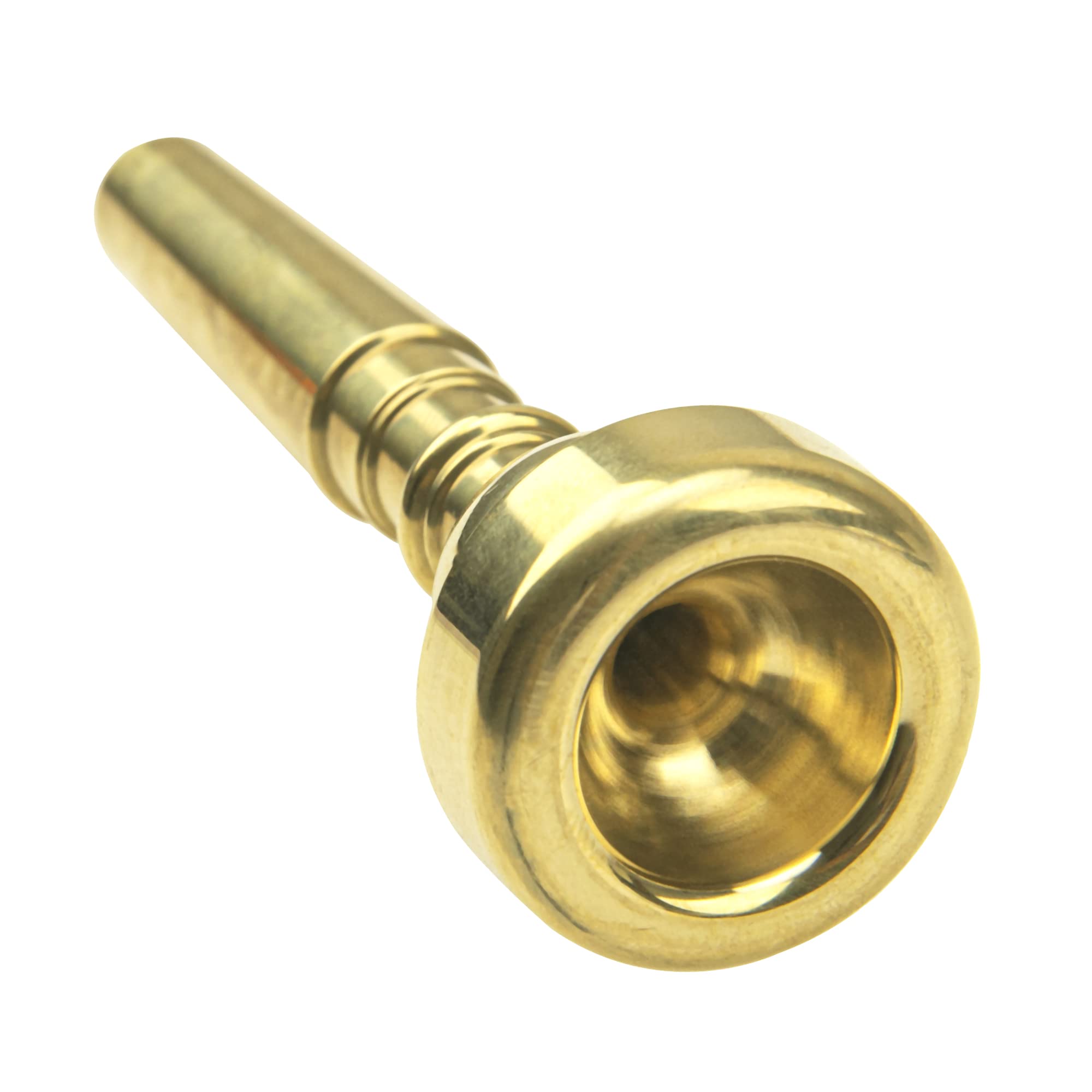 3Pcs Yootones Trumpet Mouthpiece 7C 5C 3C Trumpet Mouthpiece Set For Beginners And Professional Players (Gold)