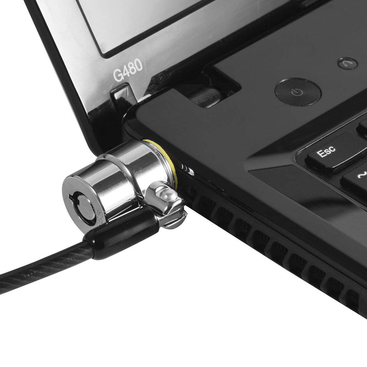 I3C Laptop Cable Lock Hardware Security Cable Lock Anti Theft Combination Lock, Laptop Computer Security Locks For Laptop Pc Mon