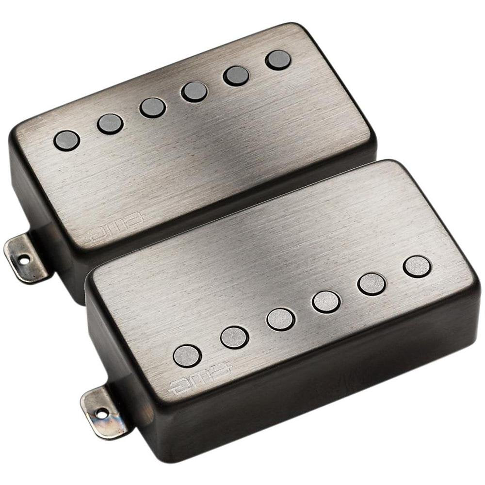 Emg Jh James Hetfield Electric Guitar Pickup Set, Brushed Black Chrome