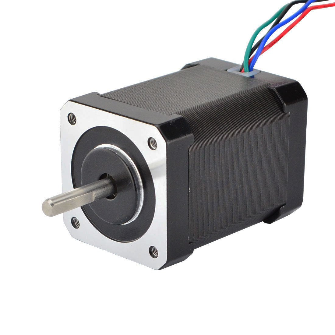 3Pcs Nema 17 Bipolar Stepper Motor Kit 92Oz.In 2.1A 4 Lead 60Mm Hobby Cnc
