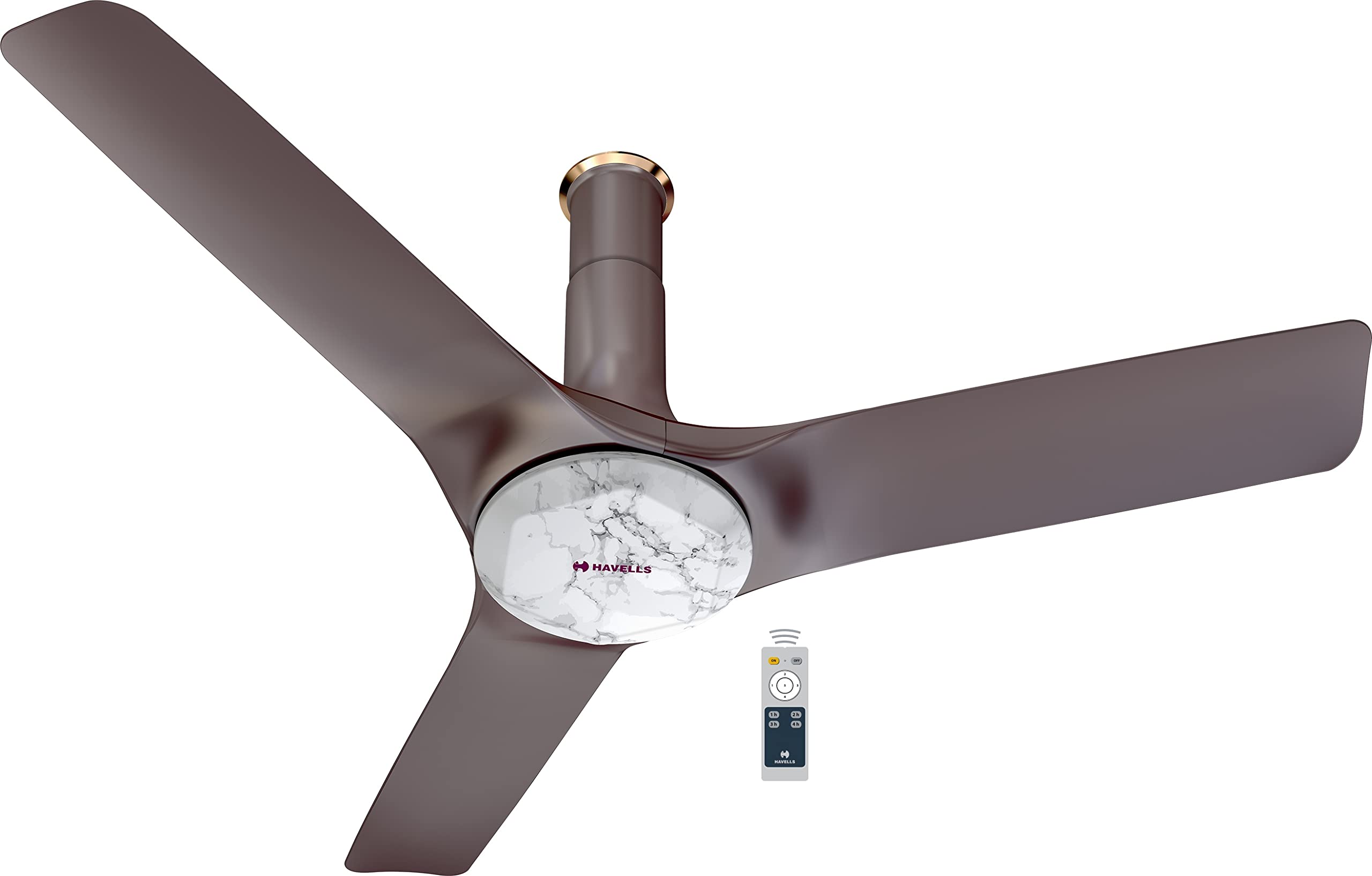 Havells 1200Mm Stealth Air Prime Bldc Motor Ceiling Fan | Most Silent & Premium, 5 Star With Rf Remote, 100% Copper | Upto 55% E