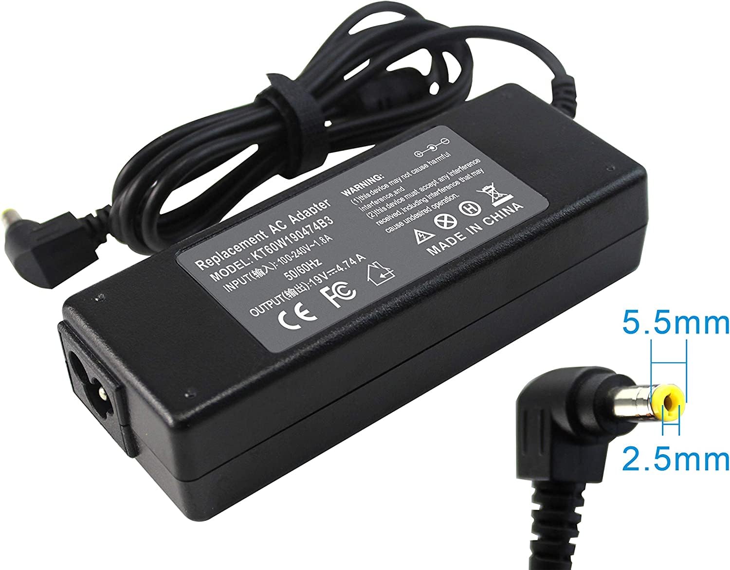Ac Adapter Charger For Fujitsu Lifebook U745, T725, T935 Tablet Pc, By Galaxy Bang Usa�