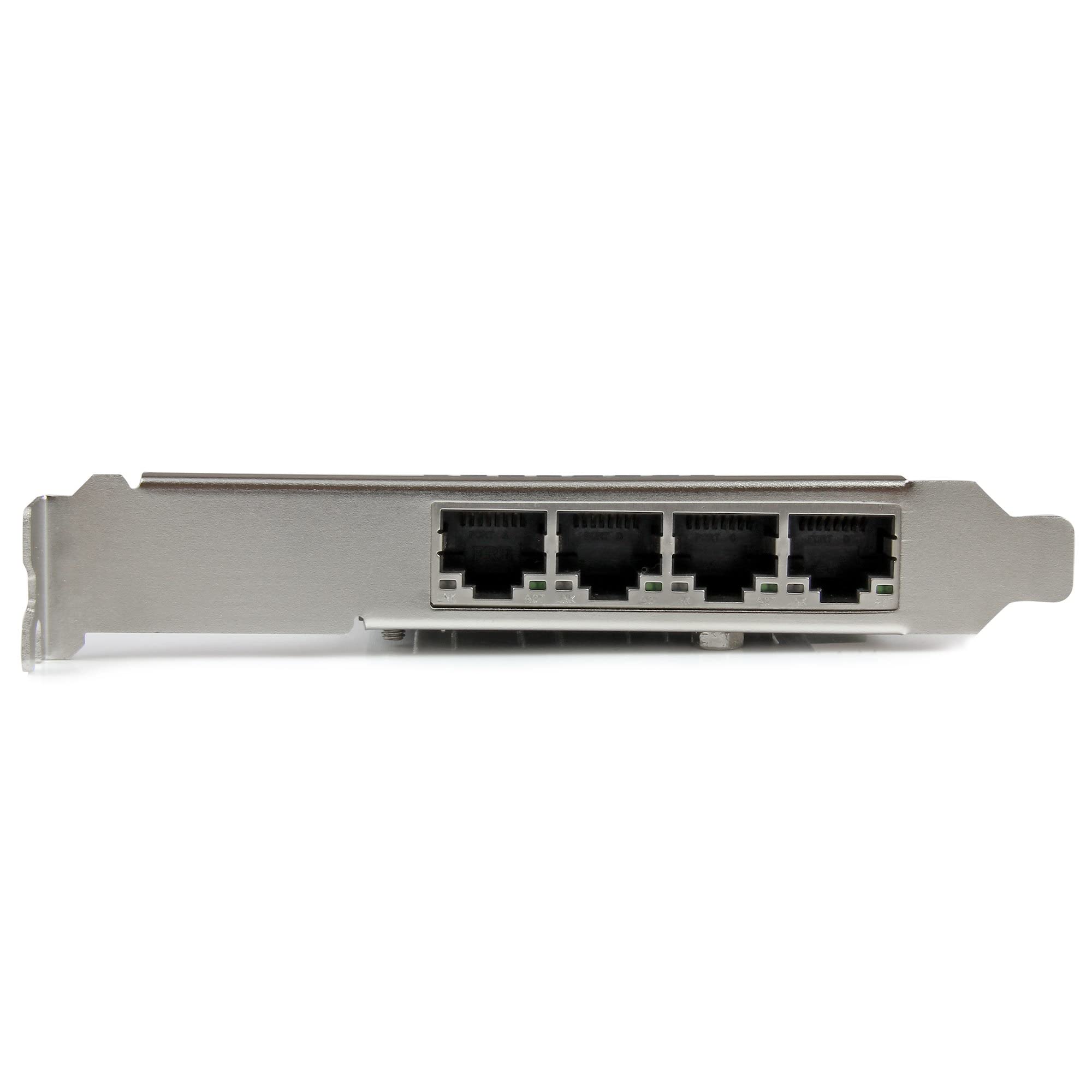 Startech.Com 4 Port Pcie Network Card   Rj45 Port   Intel I350 Chipset   Ethernet Server / Desktop Network Card   Dual Gigabit N
