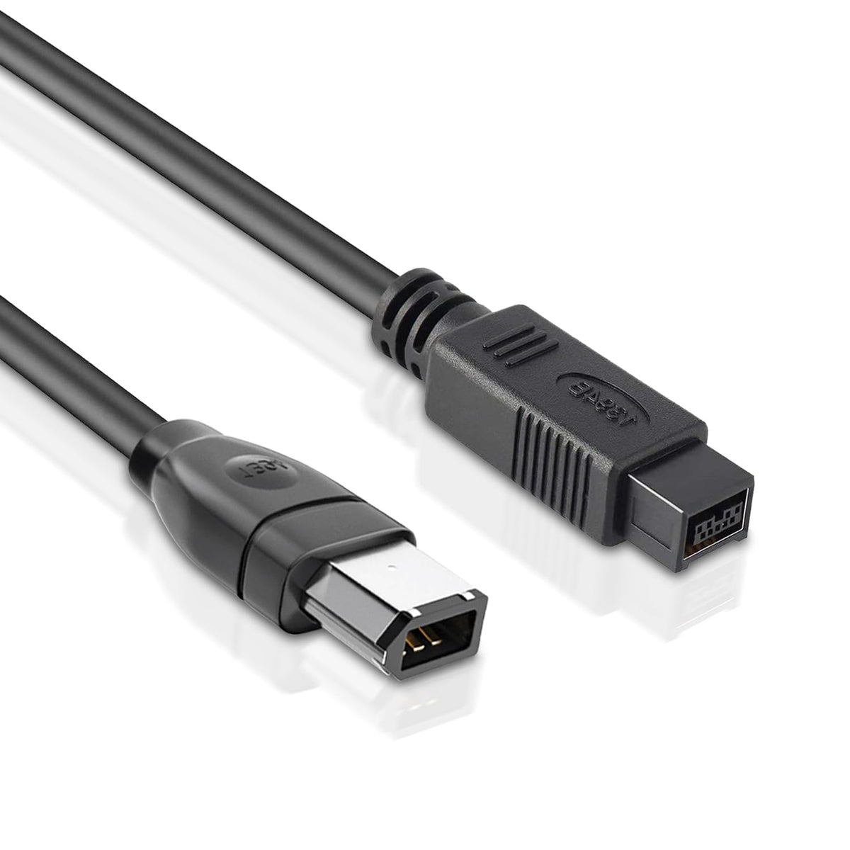 Lbsc 9 Pin To 6 Pin High Speed Firewire Cable Ilink Dv Cable Firewire 800 To 400 Ieee 1394 Cord For Mac Pro, Macbook(6Ft, 9Pin F