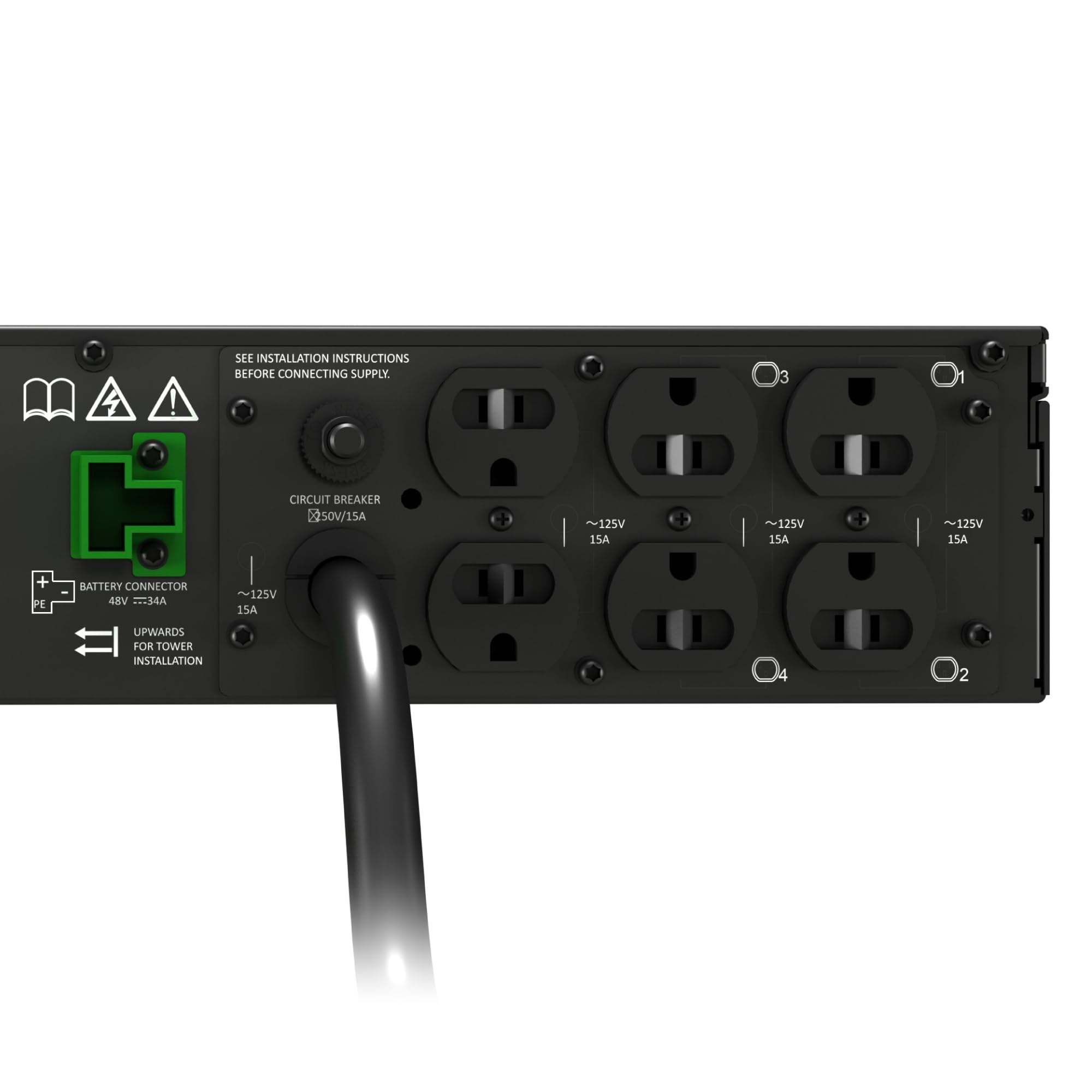 Liebert Gxt5 Ups W/Network Card   500Va/500W 120V, Online Double Conversion Rack Tower, Energy Star, Uninterruptible Power Suppl