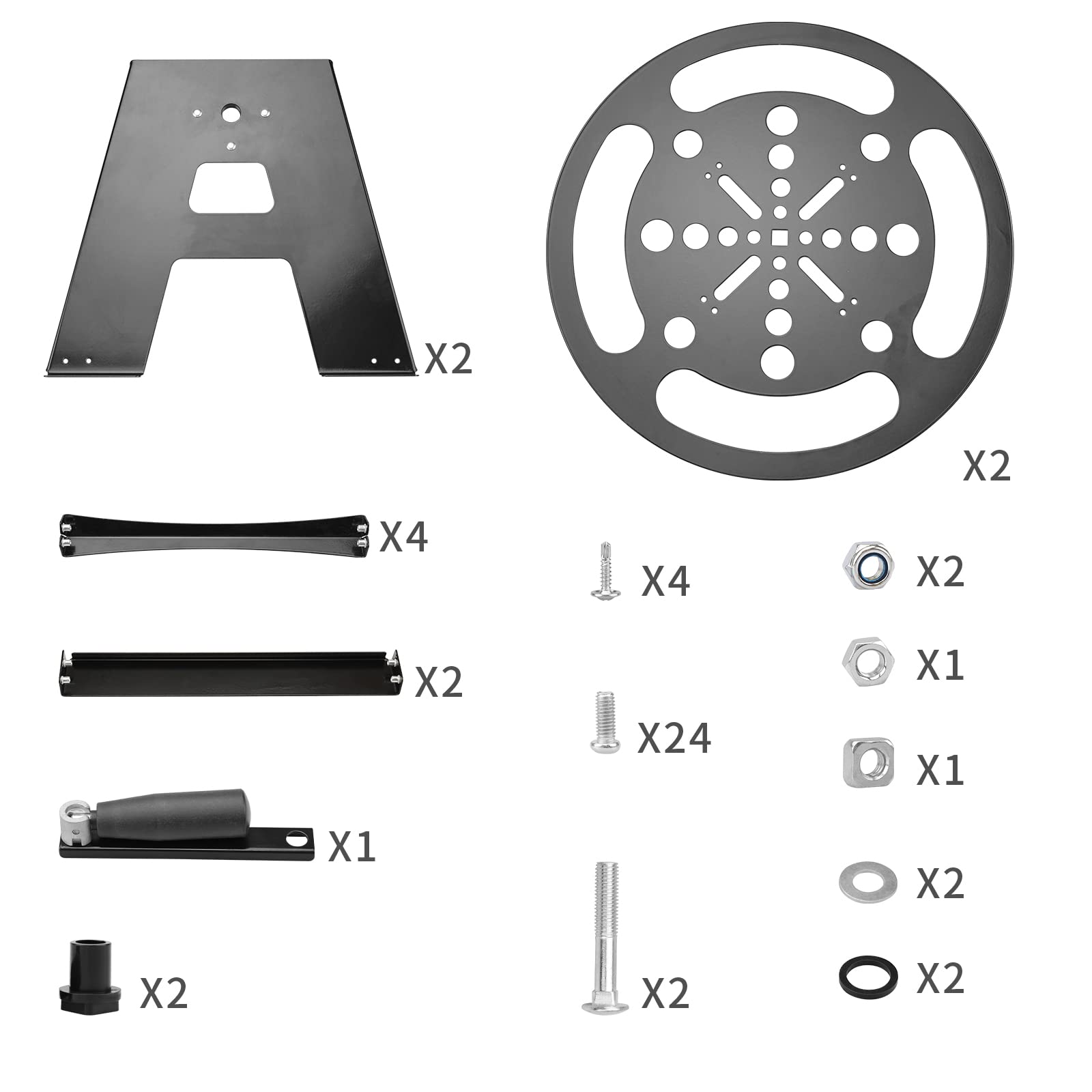 Rvguard Rv Power Cord Reel, Heavy Duty Power Cord Storage Reel, Holds Up To 50 Feet Of 50A (6/3+1/8 Awg) Heavy Duty Power Cord