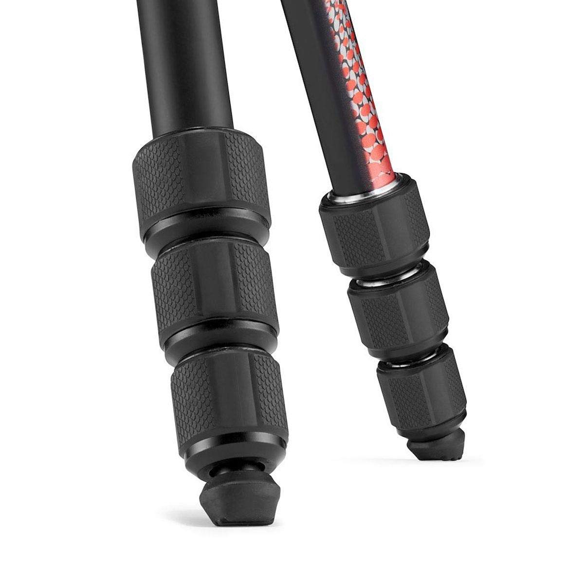 Manfrotto Element Mii 4 Section Aluminum Tripod With Ball Head, Red