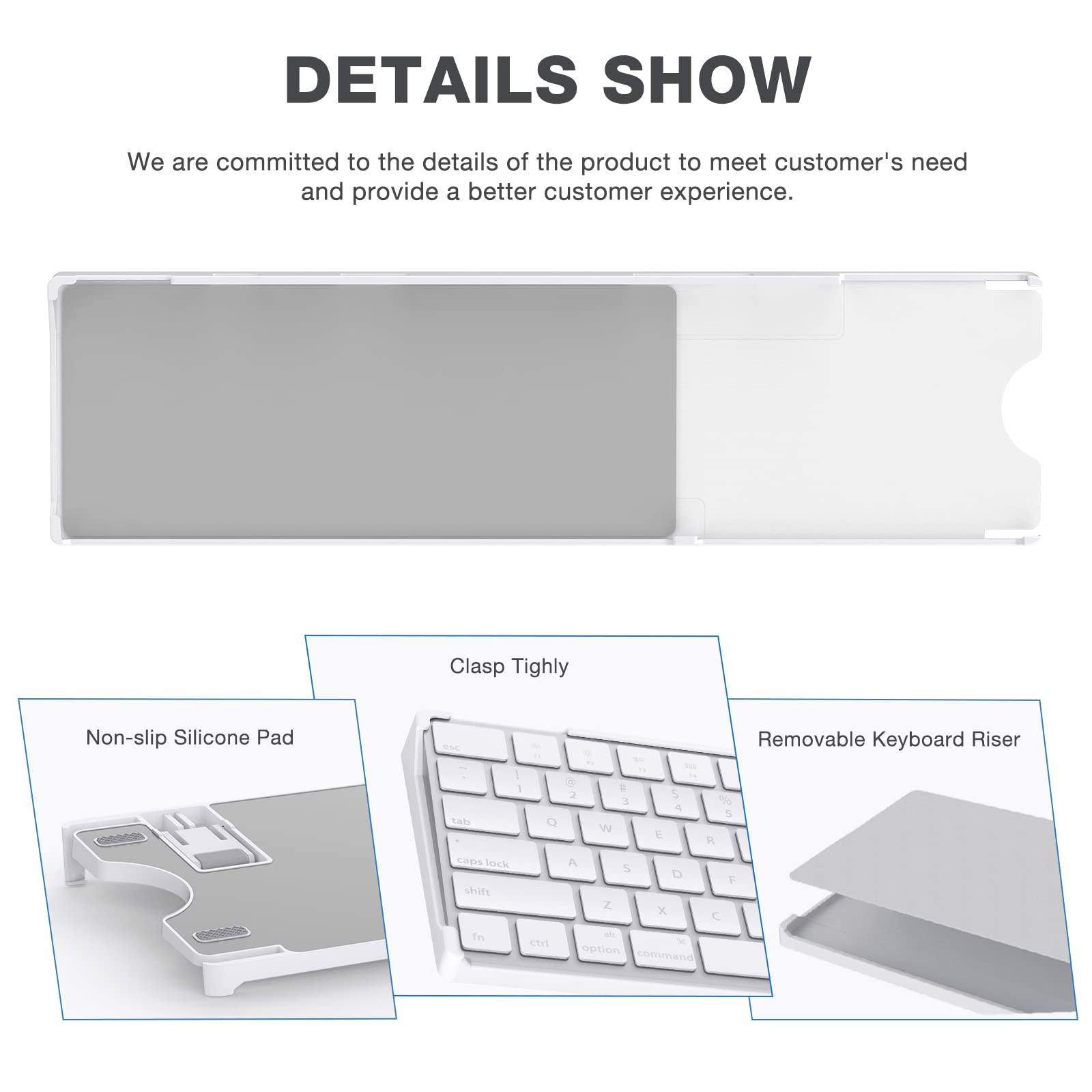 Bestand Stand Compatible With Apple Magic Wireless Keyboard And Apple Magic Trackpad (Apple Keyboard & Trackpad Are Not Included