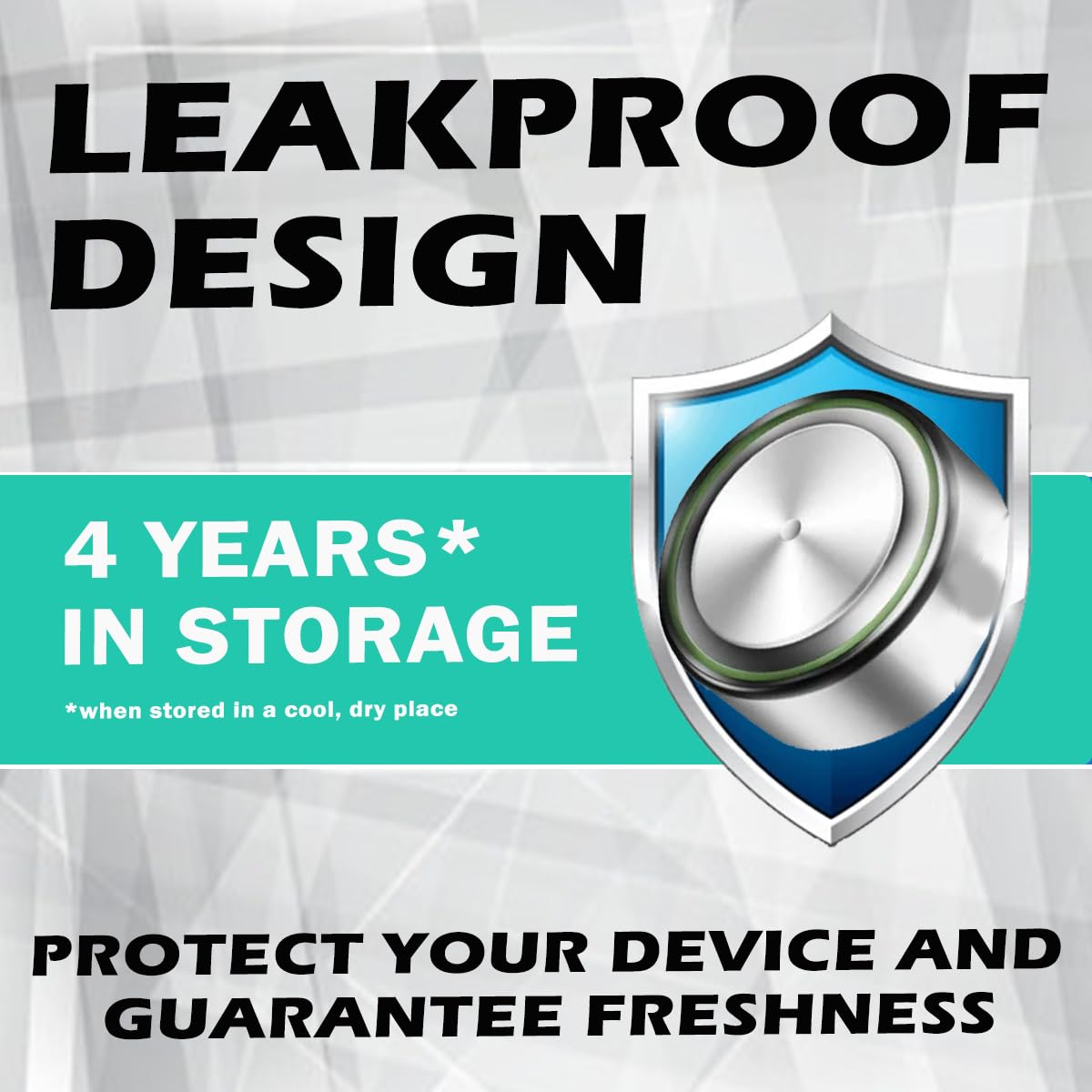 Zenipower 1.45V Hearing Aid Batteries (Size 10, 13, 312, 675, Implant Cochlear) Hearing Aid Accessories (36 Batteries, Size 675P