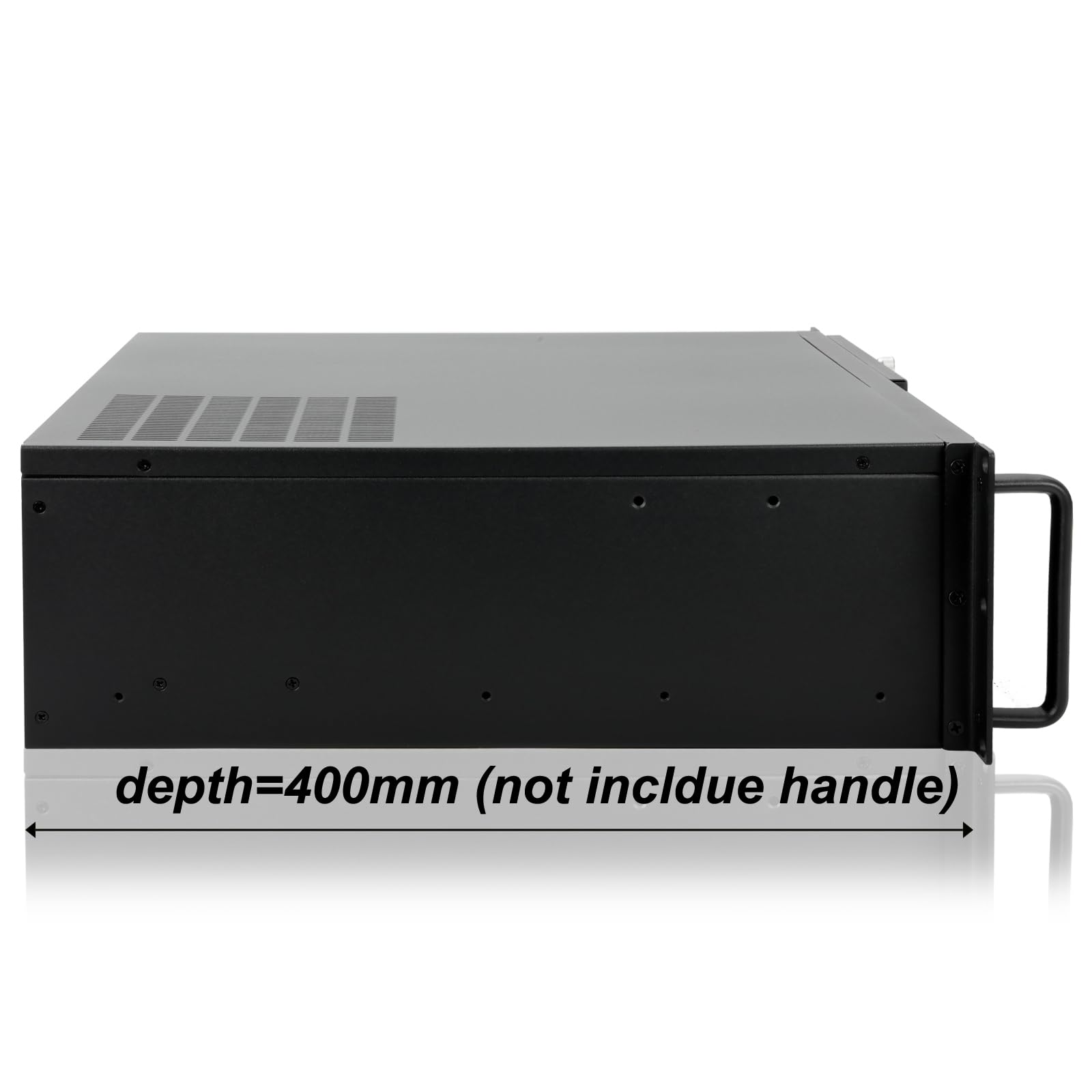 Rackchoice 3U Rackmount Server Chassis Matx/Mini Itx 3X5.25 Support Atx Psu With Either Top/Bottom Or Side Cooling And Sfx Psu (