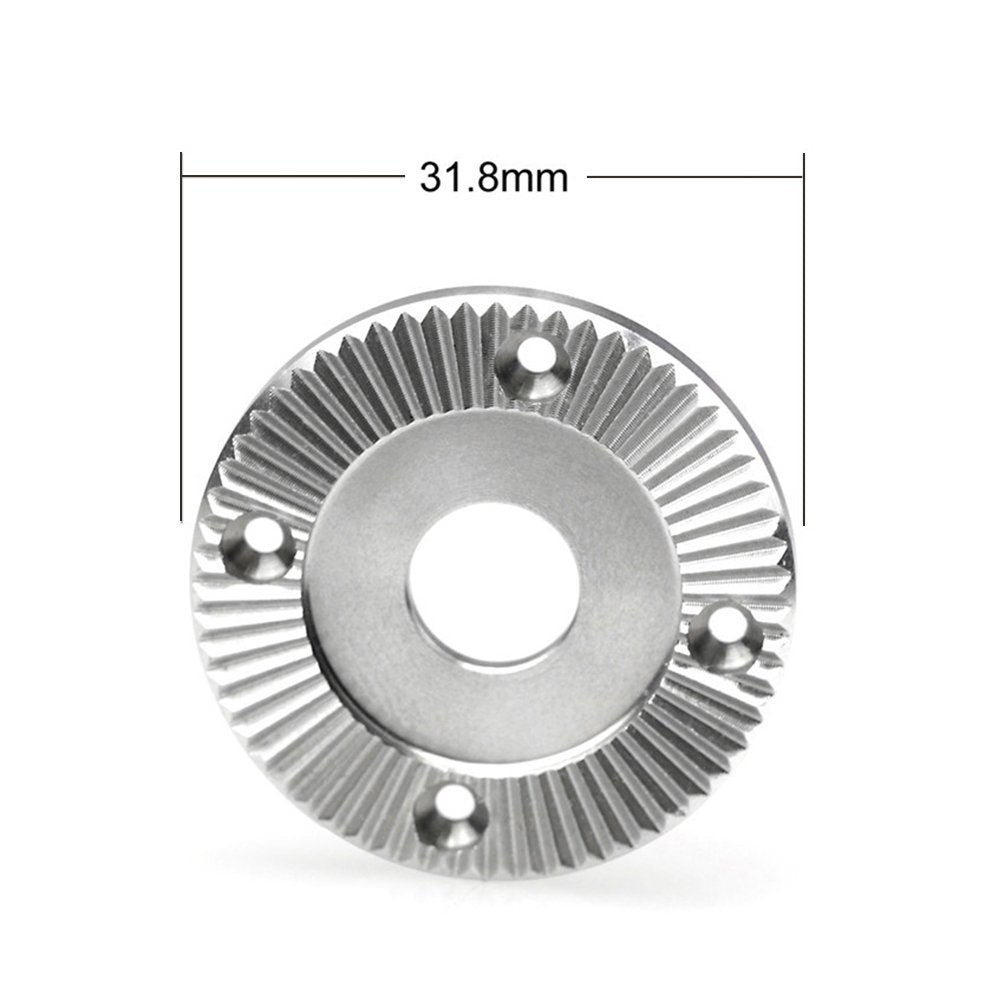 Camvate Aluminum Rosette Rubber Handle Grip For Rosette Standard Accessory(Red,M6 Thread,31.8 Mm) - 1445