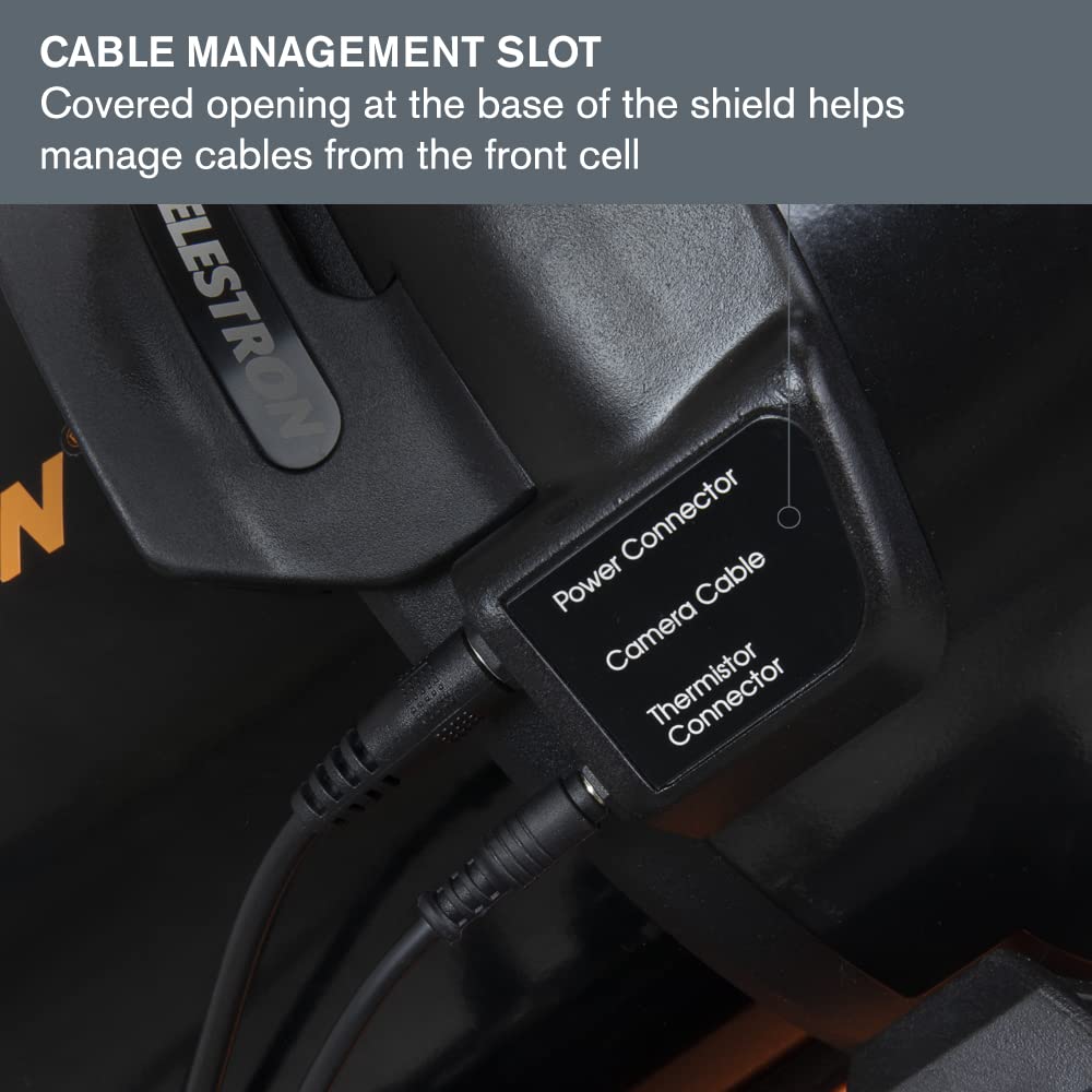 Celestron   Dew Shield With Cover Cap   Aluminum Dew Prevention   Fits 6    Schmidt Cassegrain Telescope