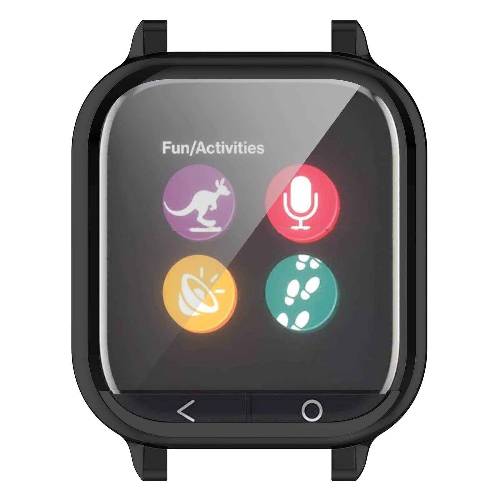 Cover Compatible With Gizmo Watch Soft Tpu Plated Bumperprotector Case Shock Proof Anti Scratch Protective Shell For Gizmo Watch