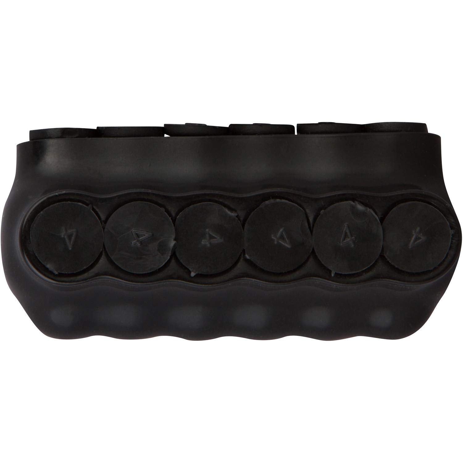 Morris Products 97516 Black Insulated Multi Cable Connector   Single Entry 6 Ports 4 14 Wire Range, 1 Pack