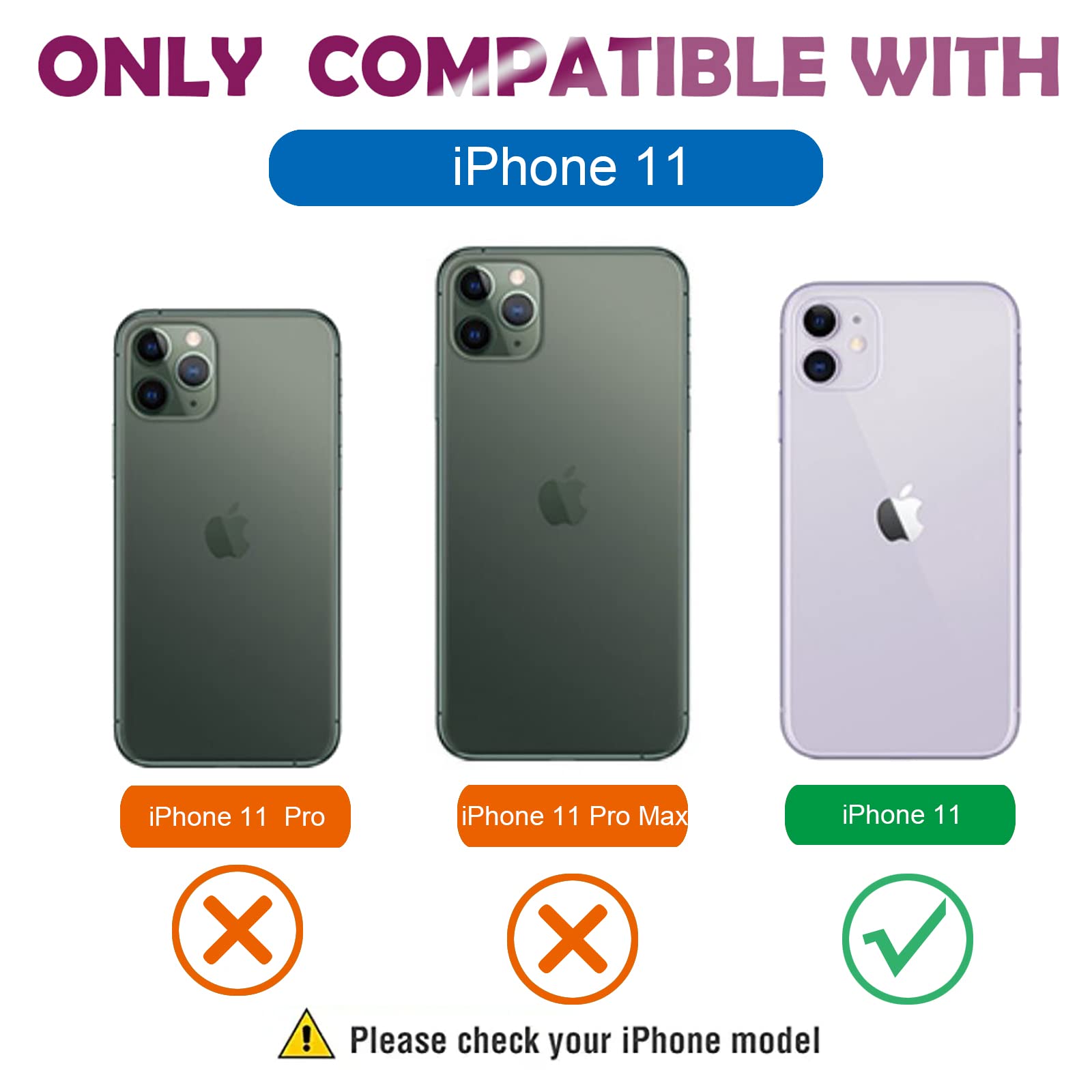 Mgqiling Compatible With Iphone 11 Magnetic Glitter Case, Luxury Plating Cute Bling Clear Phone Case, Compatible With Magsafe Fo