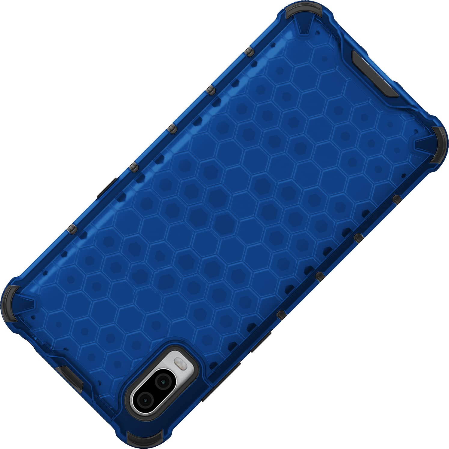 Nakedcellphone Case For Jitterbug Smart3 Phone, [Honeycomb Hybrid Series] Dual Layer Cover [Anti Shock] For Jitterbug Smart 3 (2
