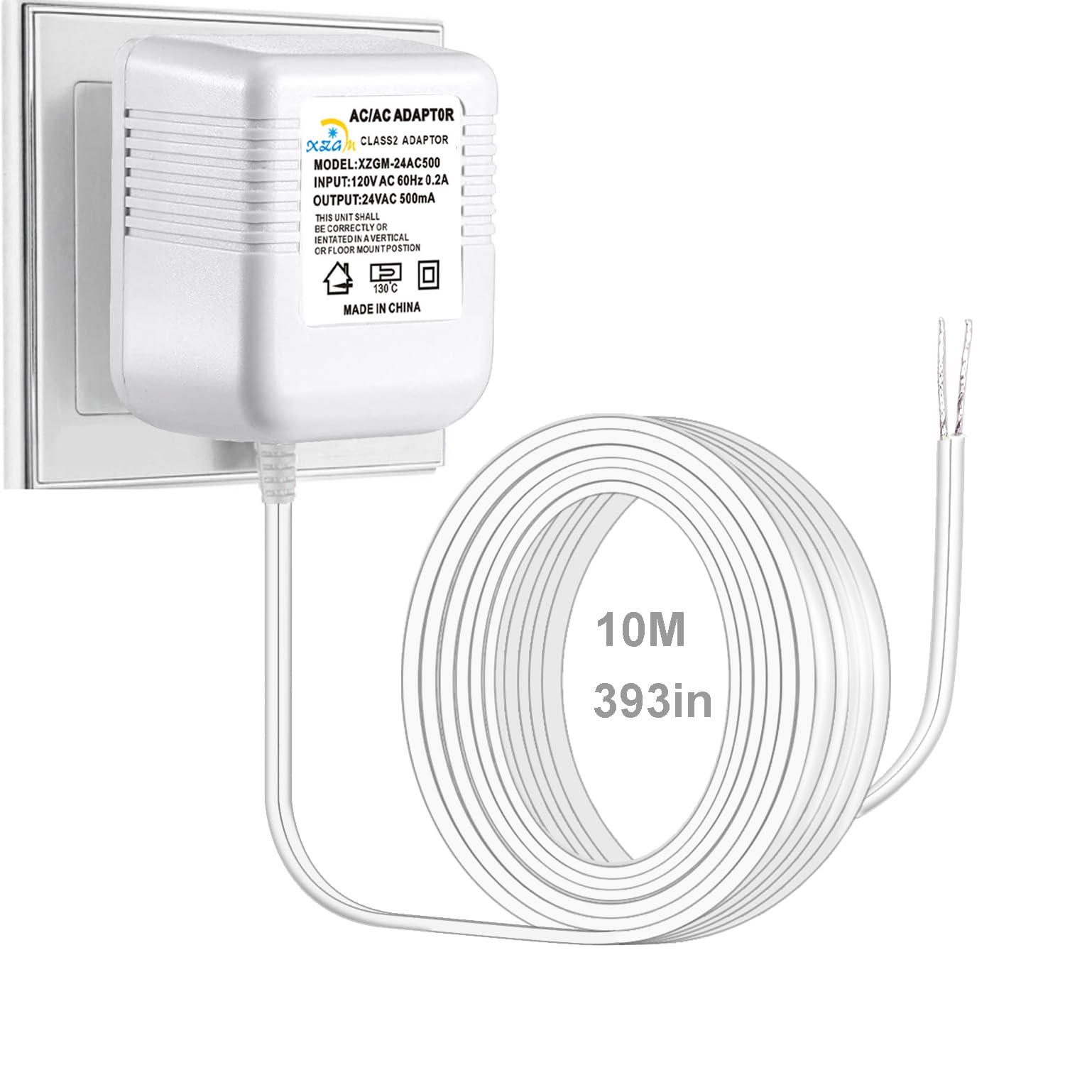 24V Doorbell Transformer Compatible With Nest Honeywell Ecobee Sensis All Models Of Ring Doorbells Thermostats Power Adapter (33