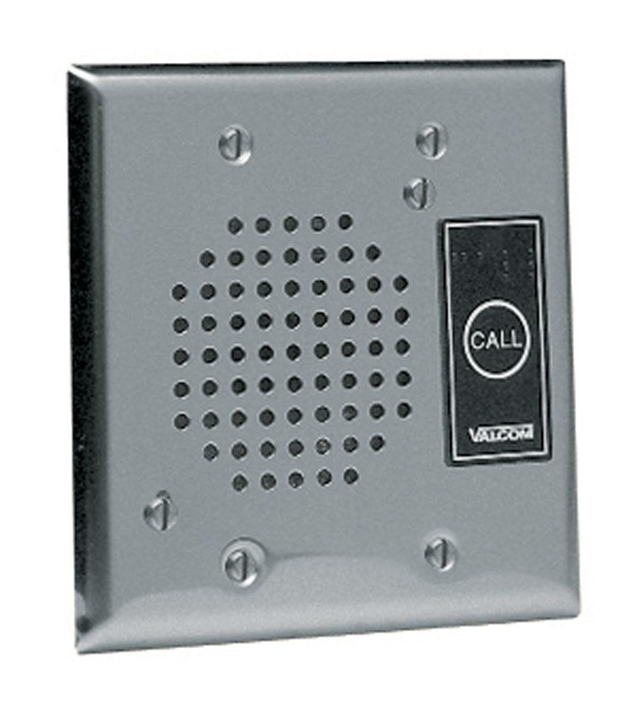 Valcom Talkback Doorplate Speaker   Stnless Stl