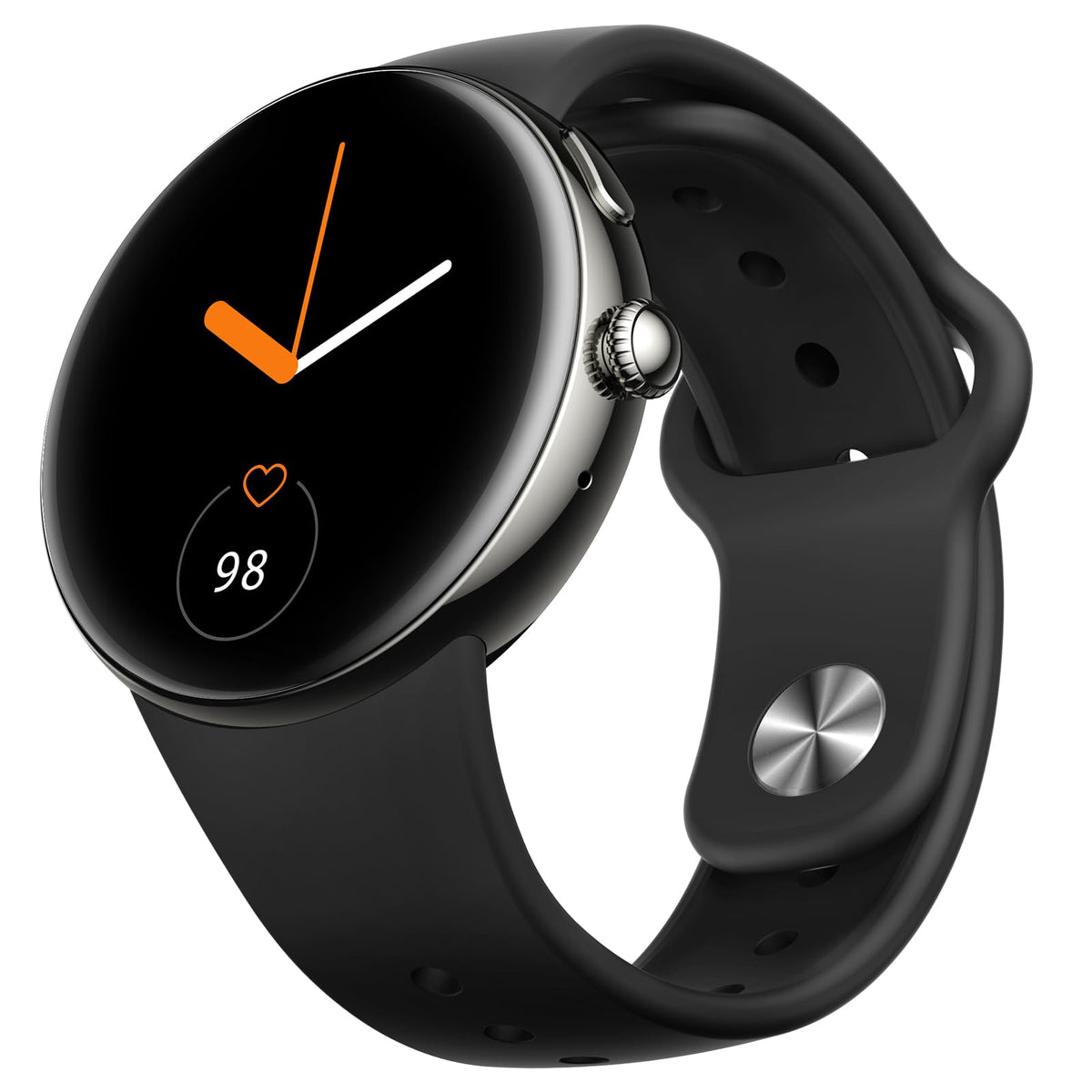 Parsonver Amoled Smart Watch For Men Women, Always-On Display Fitness Tracker, Answer/Make Calls, 2 Quick-Release Bands, Heart R