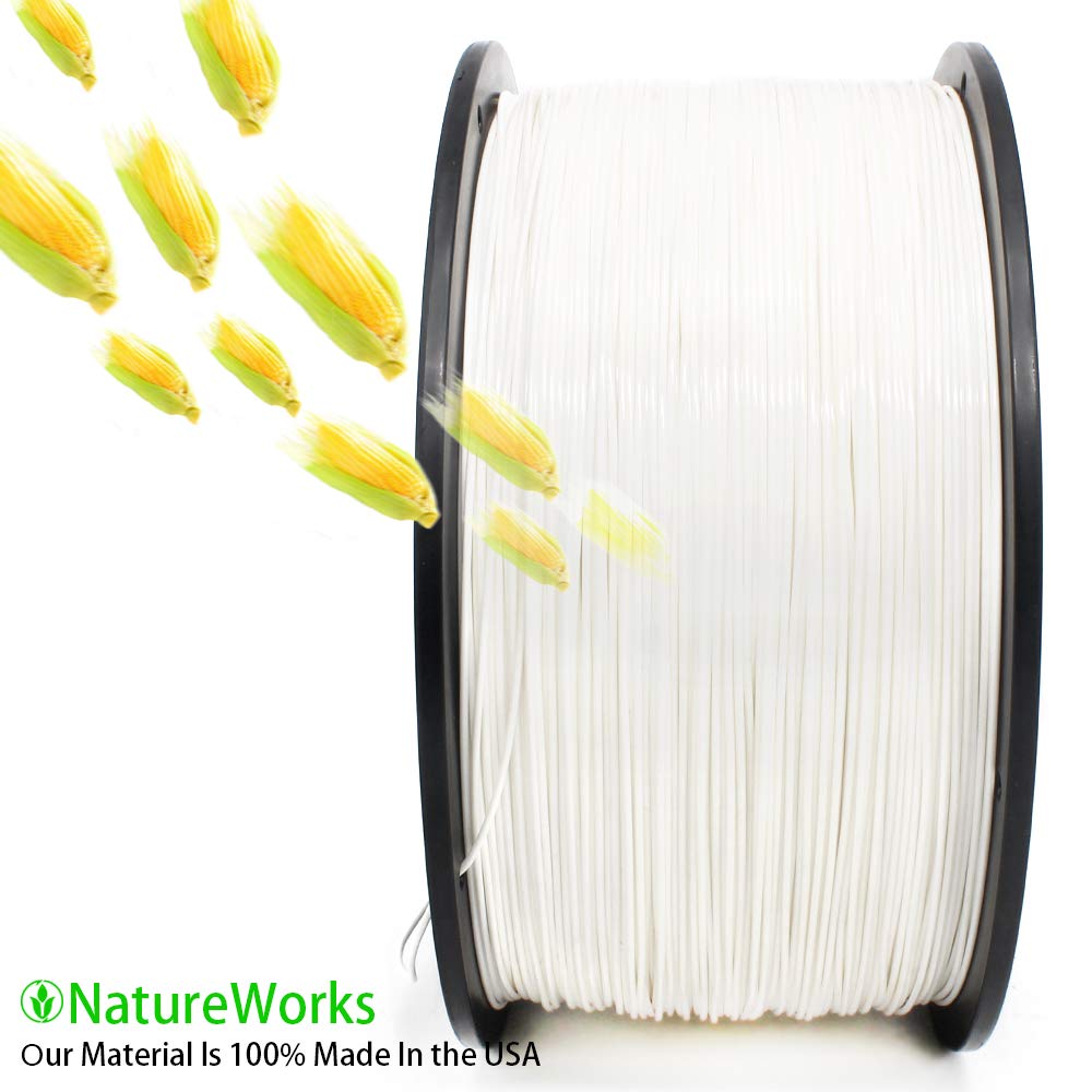 Reprapper White Pla Filament For 3D Printer & 3D Pen 1.75Mm (