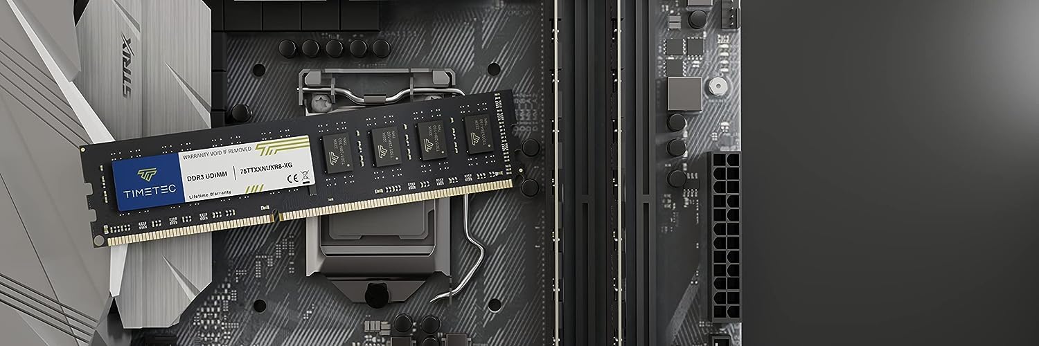 Timetec 16Gb Kit (4X4Gb) Ddr3 / Ddr3L 1333Mhz Pc3 10600 Non Ecc Unbuffered 1.5V / 1.35V Cl9 Dual Rank For Dell Optiplex 780 Dt/M