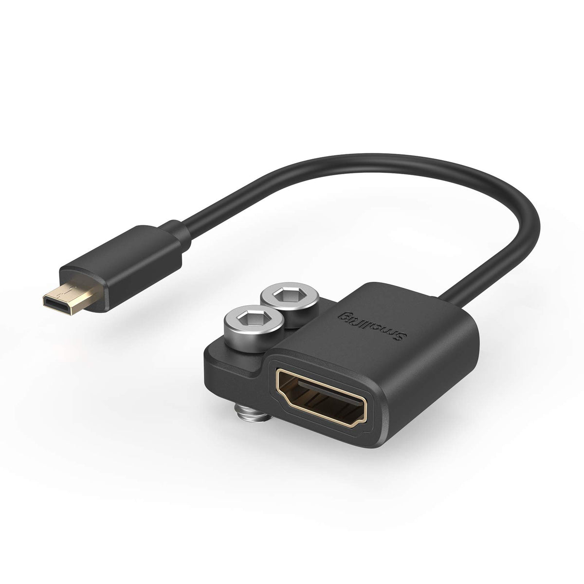 Smallrig Ultra Slim 4K Adapter Cable (D To A), Micro Sized Ports Male To Full Sized Ports Female, 4K@60Hz, For Sony A7R Iv A7Rii