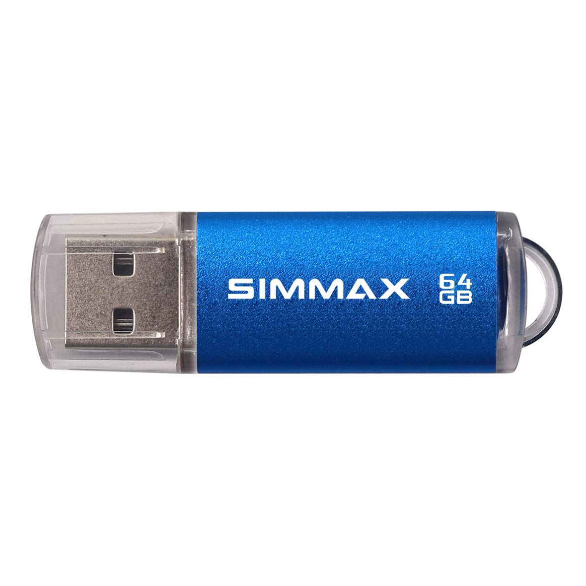 Simmax Memory Stick 64Gb Usb 2.0 Flash Drives Thumb Drive Pen Drive (64Gb Blue)