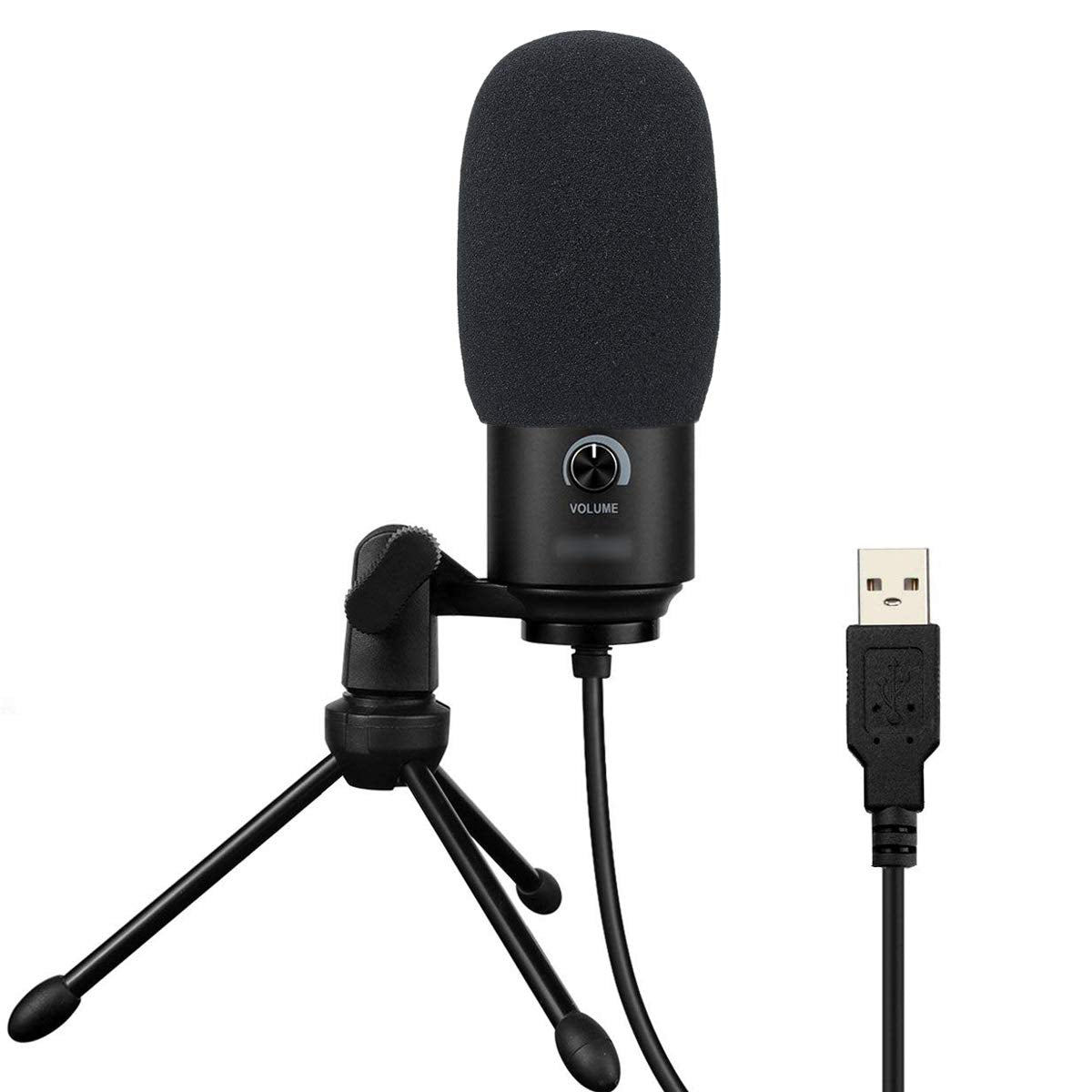 K669 Foam Mic Windscreen, Pop Filter Wind Cover Compatible With Fifine Usb Condenser Recording Microphone K669, T669, K669B By S