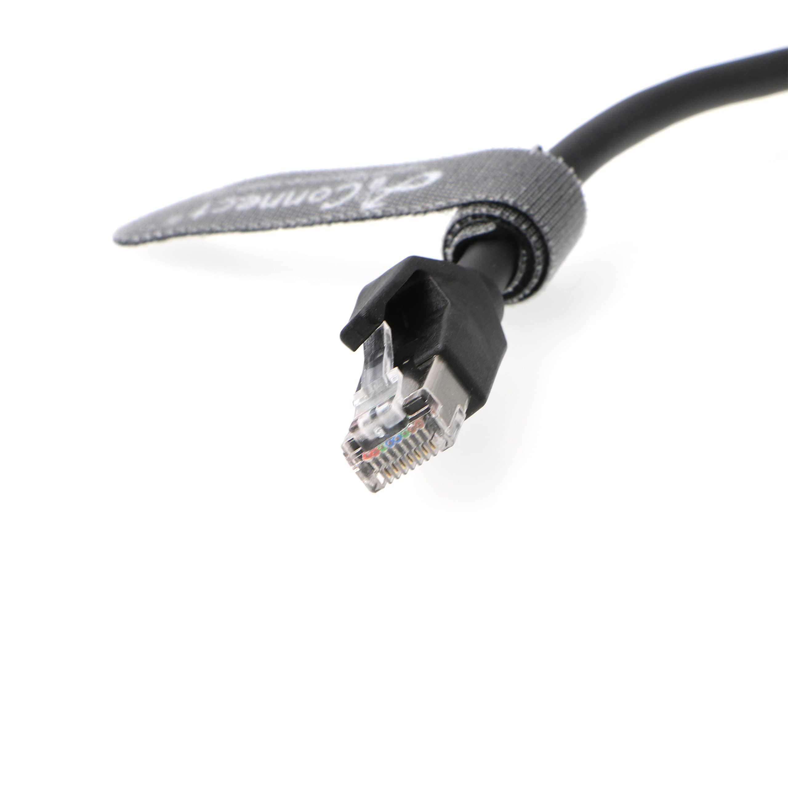 Aconnect 4Pin Rj45 Ethernet Industrial Cat5E Cable D Code M12 4 Pin Male To Rj45 Male Cat5E High Flex Ethernet Shielded Cable In